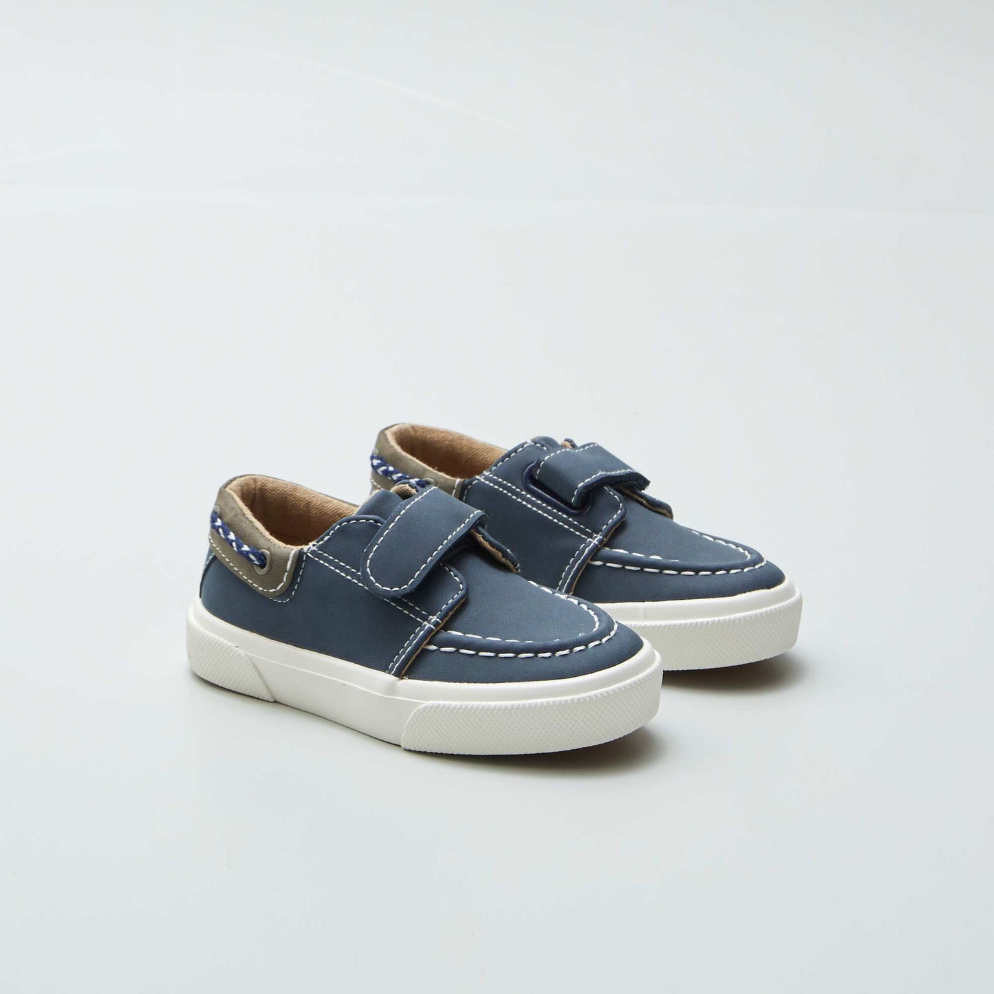 Baskets forme bateau BLEU