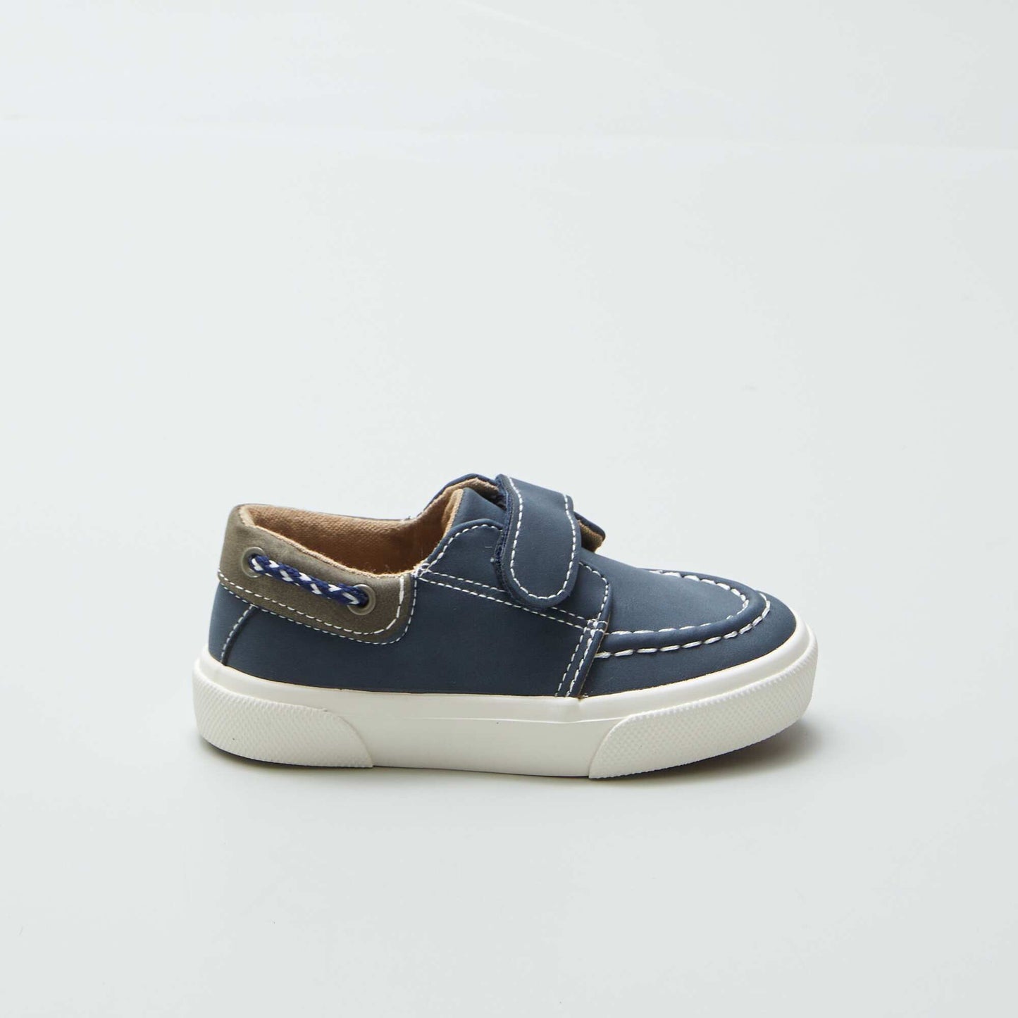 Baskets forme bateau BLEU