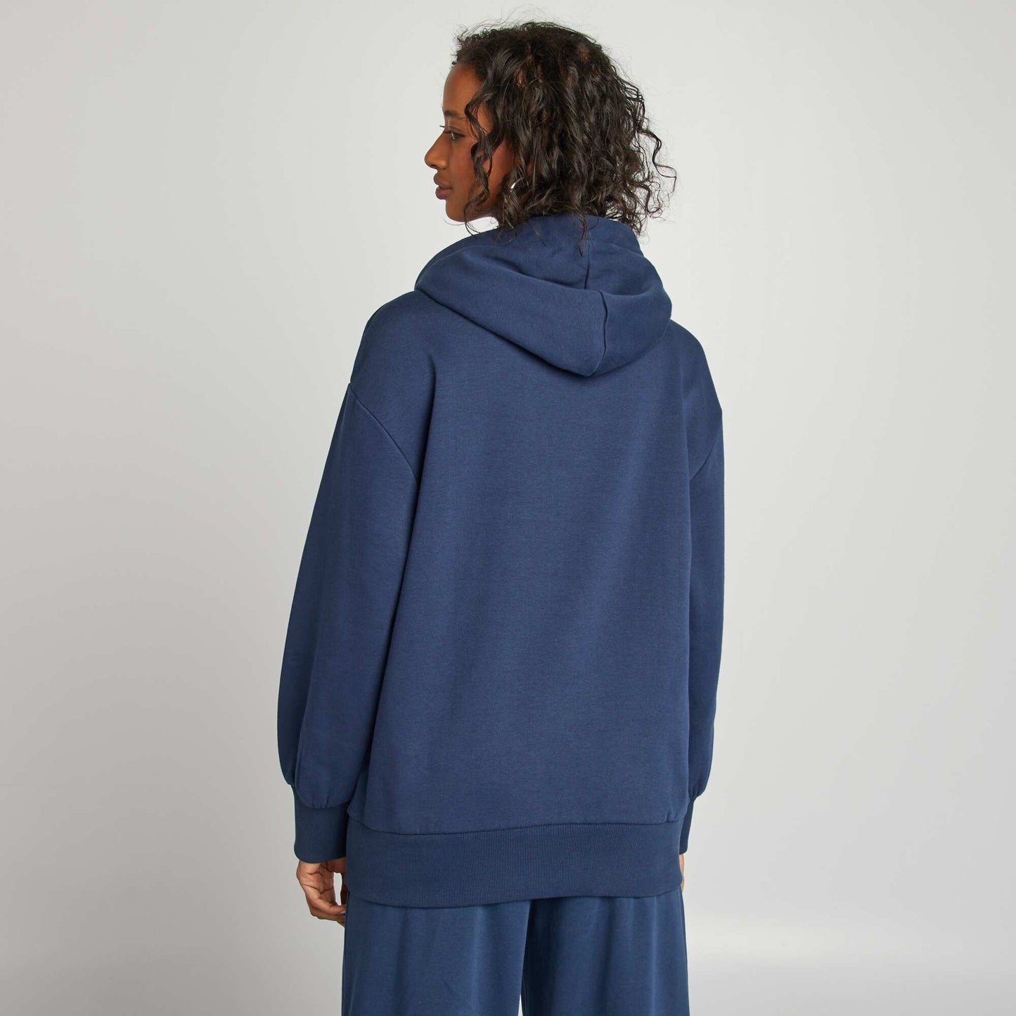 Sweat à capuche en molleton 'USA' MARINE