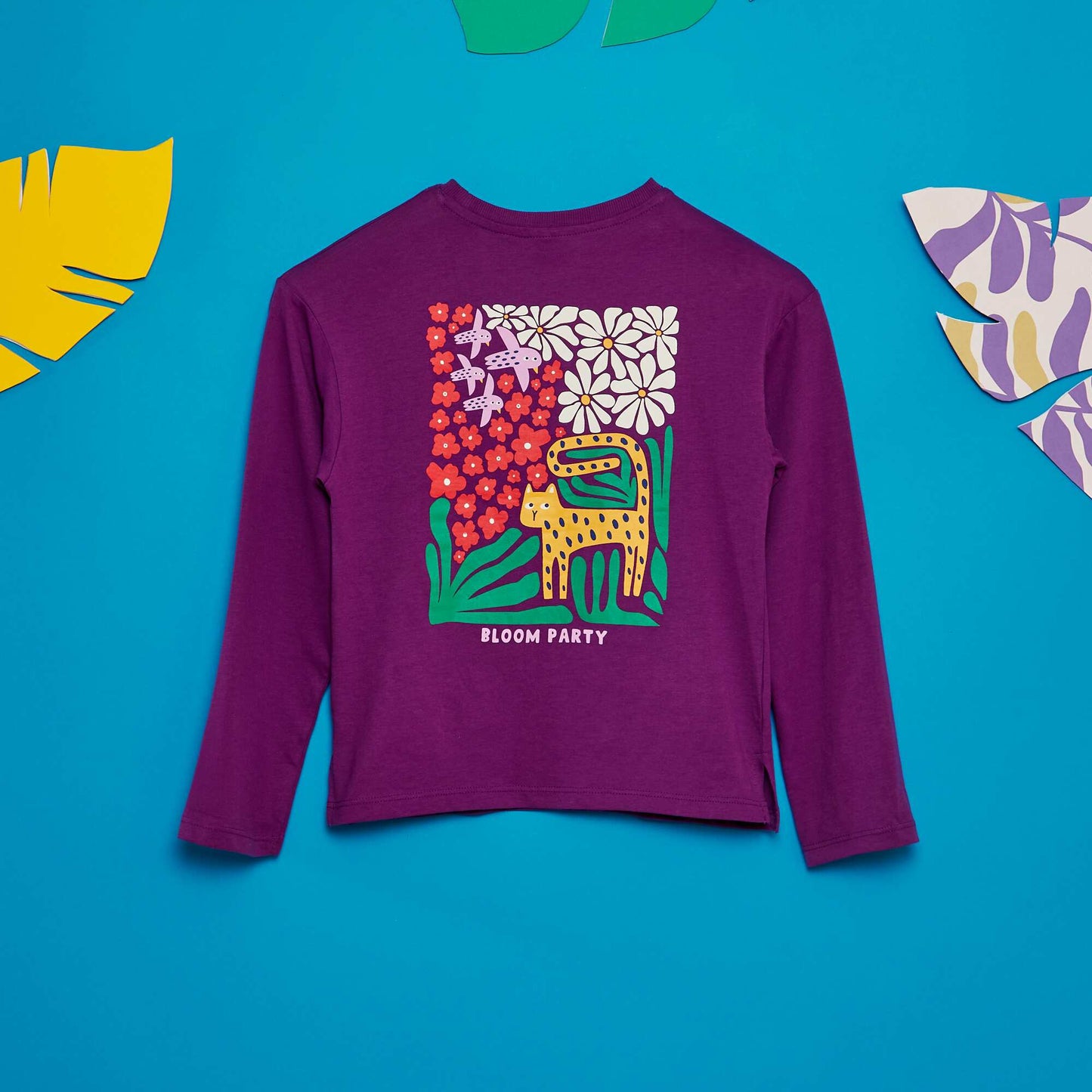 Tee-shirt imprimé - Grafik Edition Violet