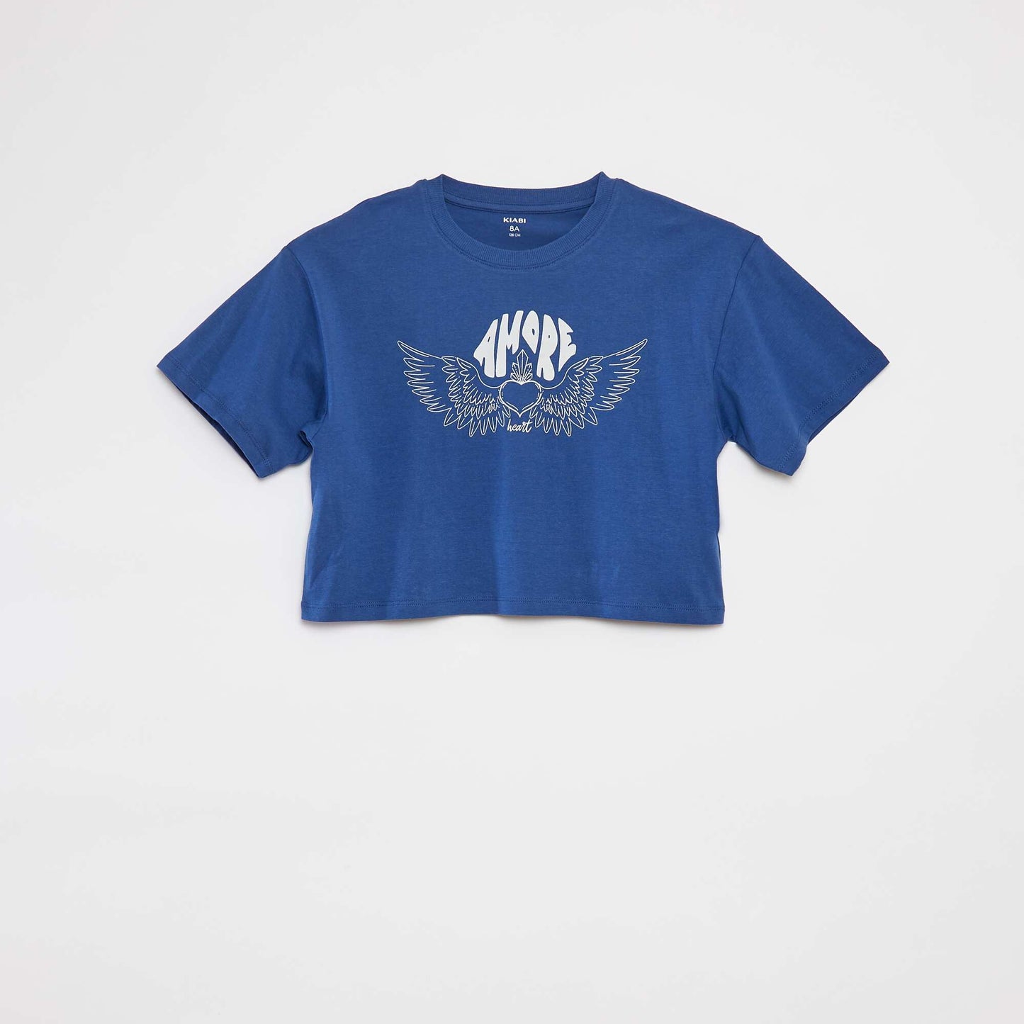 Pyjama t-shirt à manches courtes + short - 2 pièces BLEU