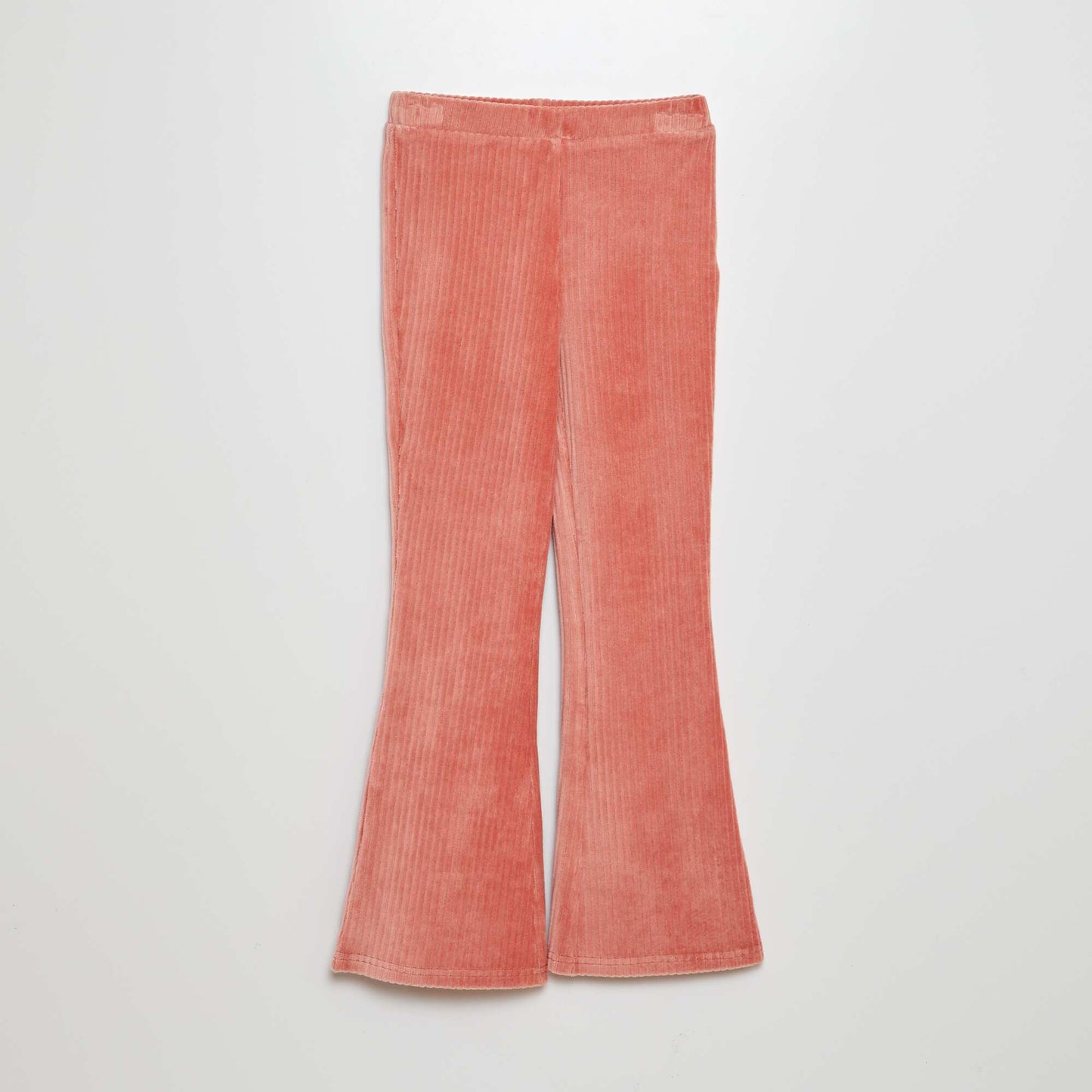 Pantalon en velours côtelé Rose