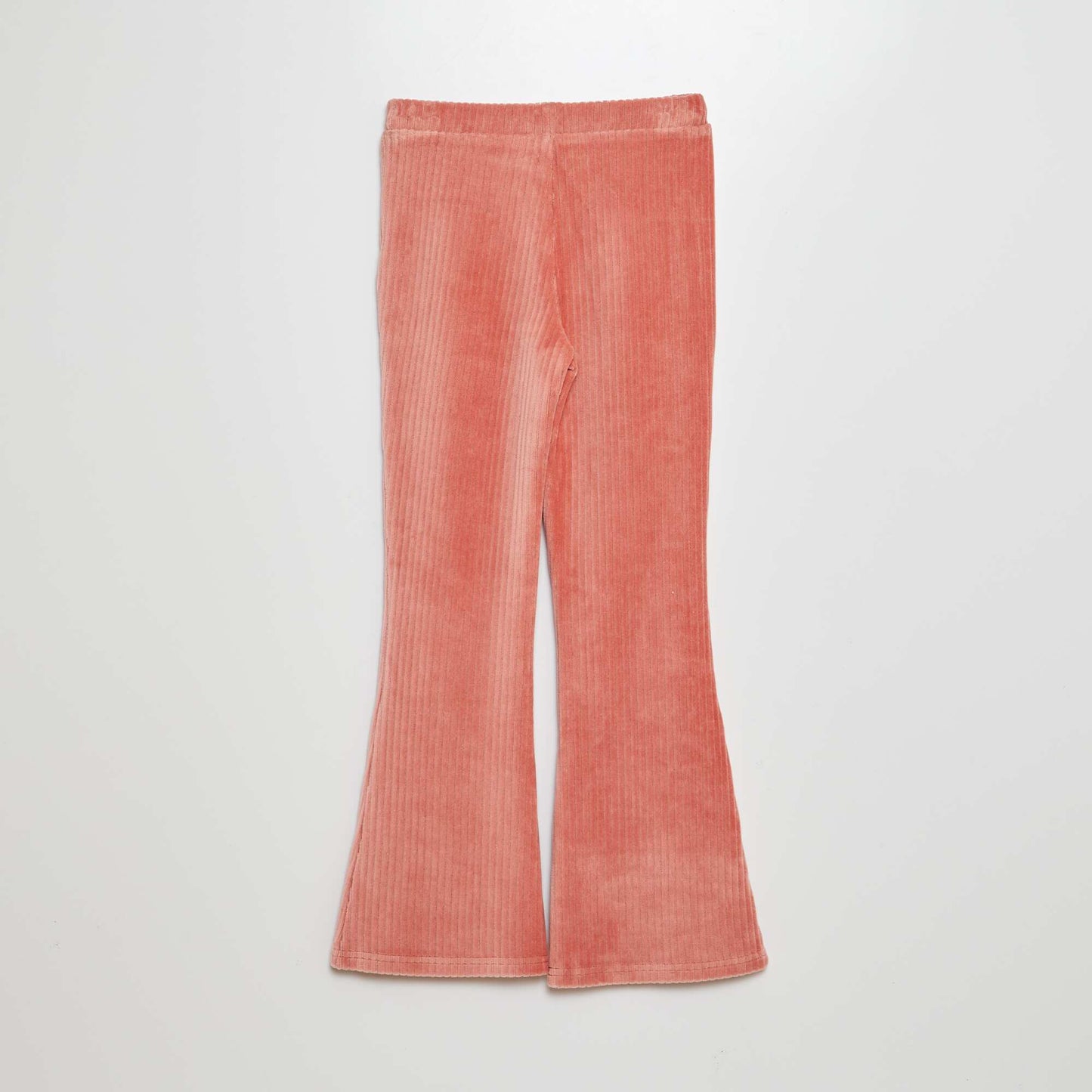 Pantalon en velours côtelé Rose