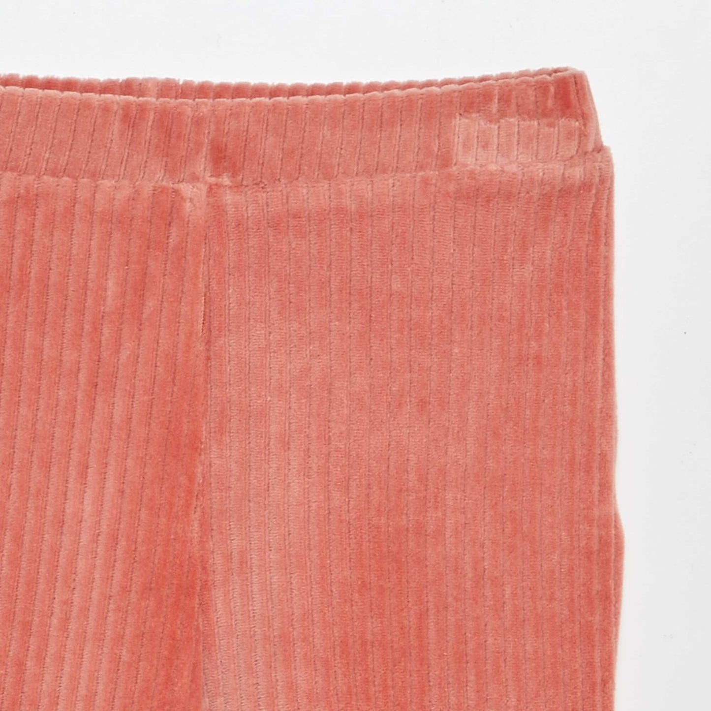 Pantalon en velours côtelé Rose