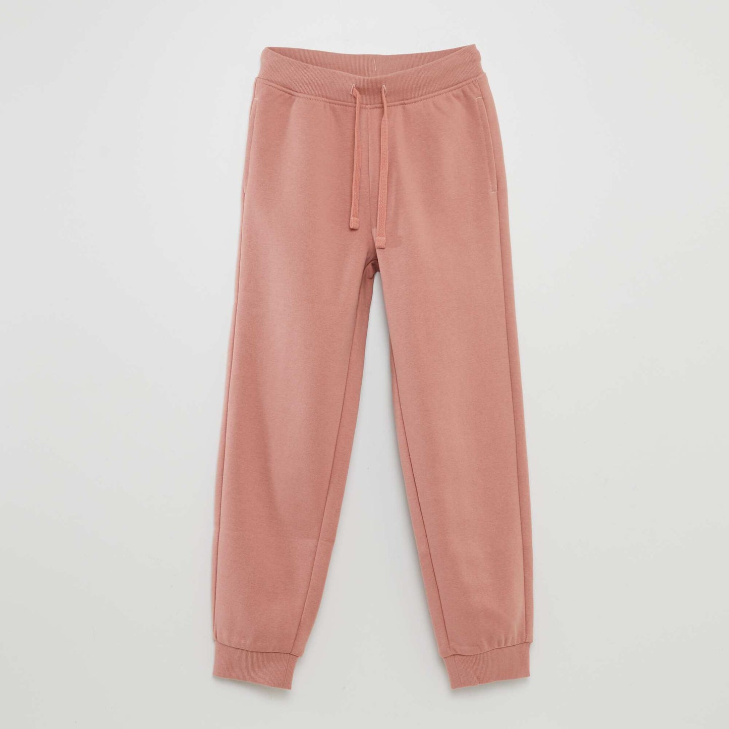 Jogging en molleton uni Rose