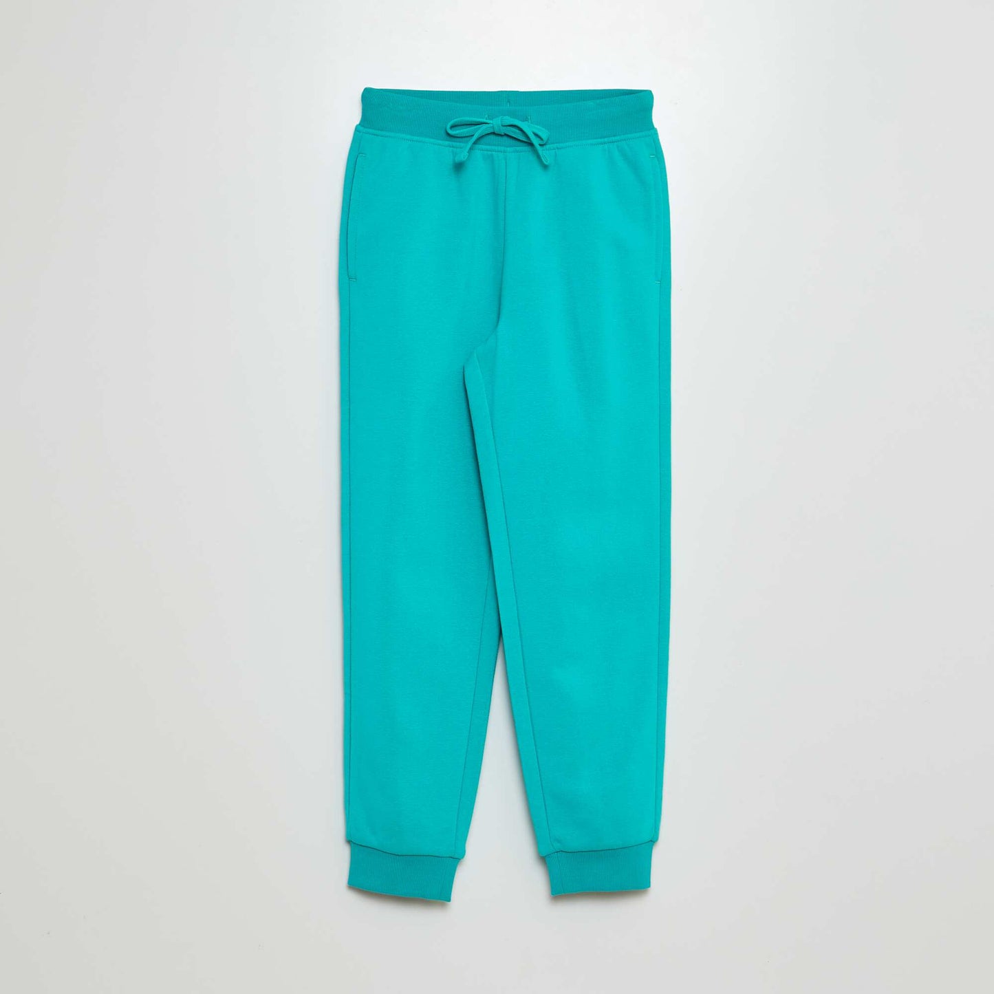 Jogging en molleton uni VERT