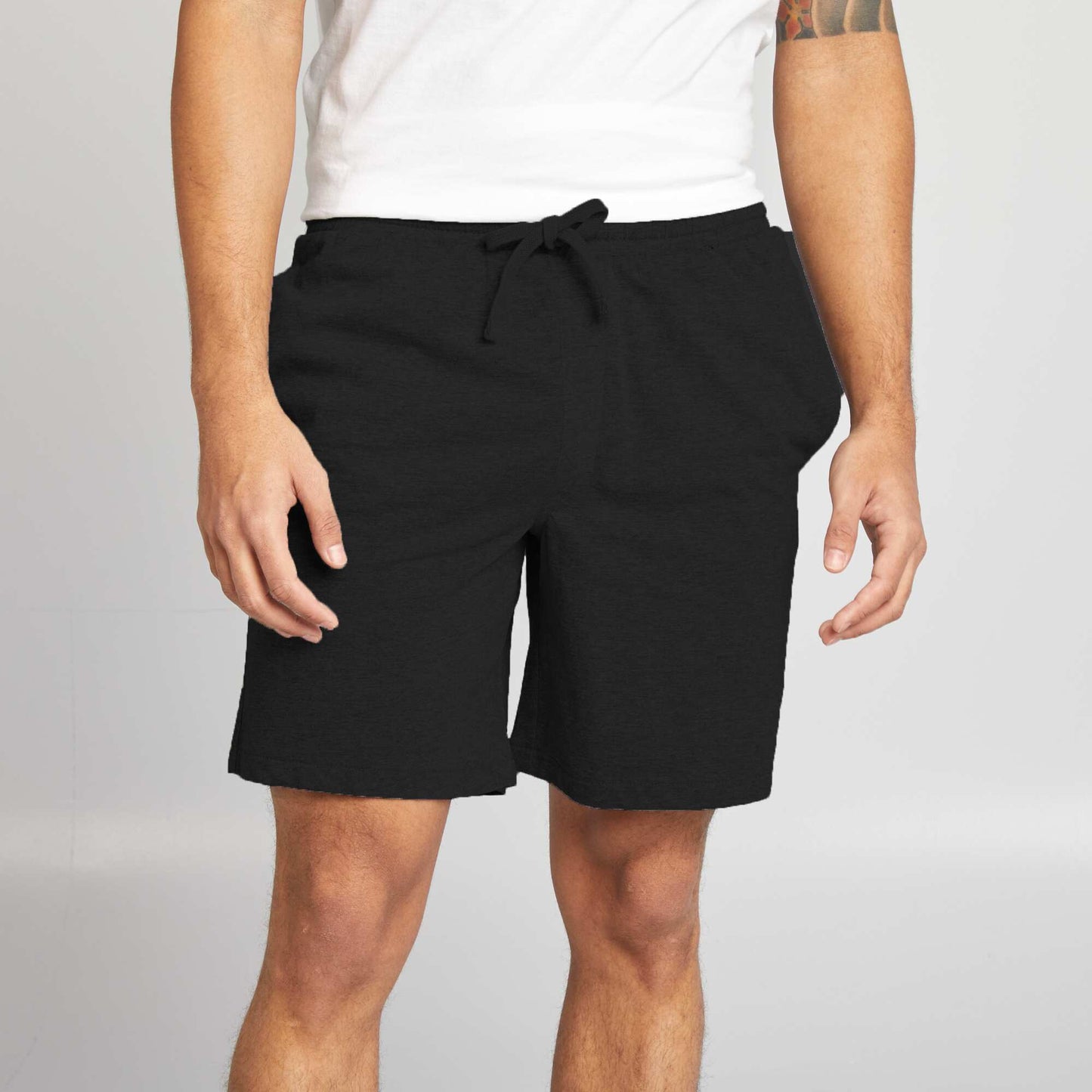 Lot de 2 shorts de nuit GRIS/NOIR