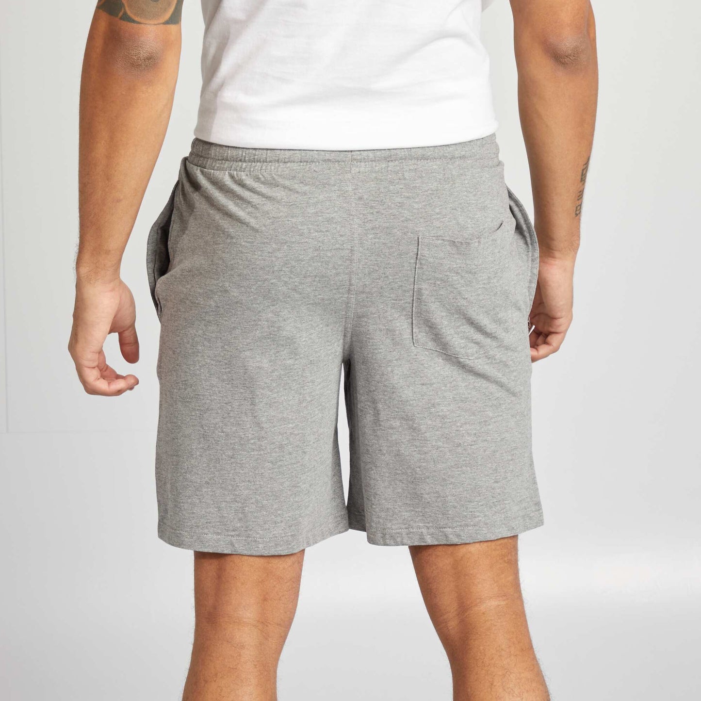Lot de 2 shorts de nuit GRIS/NOIR