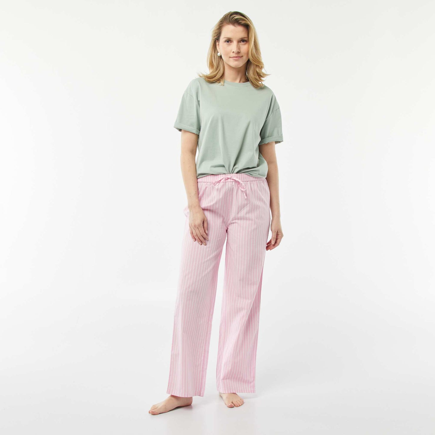 Pantalon large de pyjama ROSE