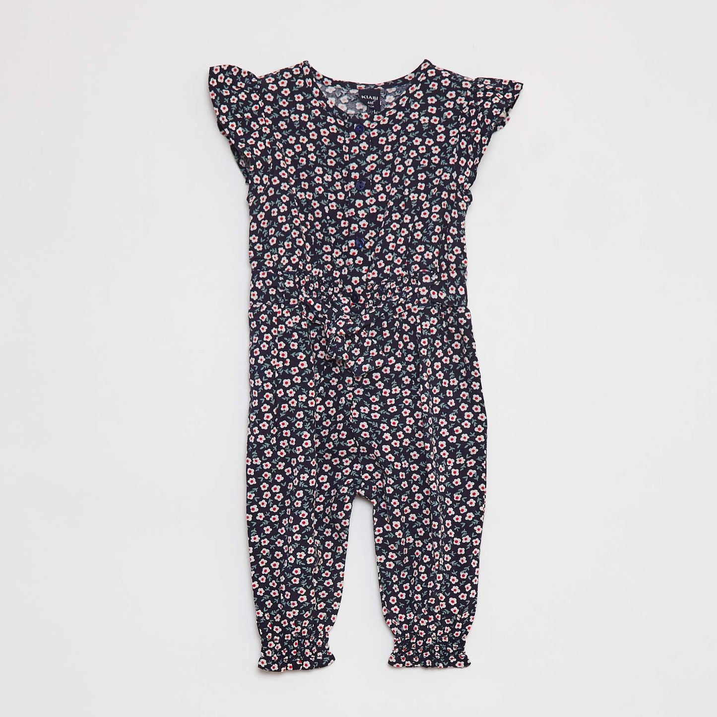 Combinaison longue avec ceinture BLEU