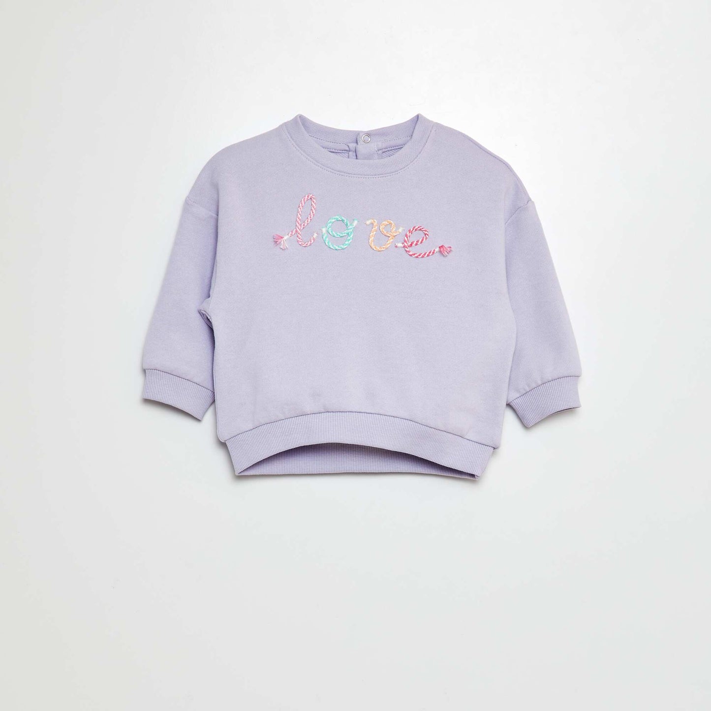 Sweat en french terry VIOLET