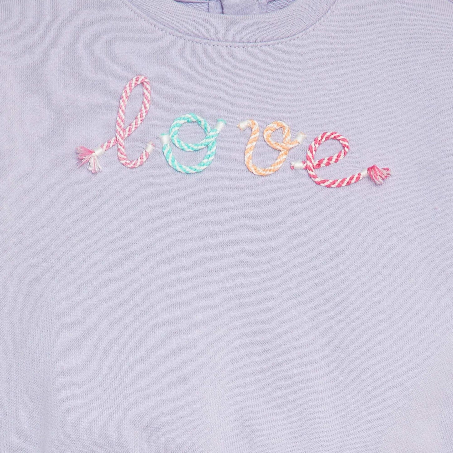Sweat en french terry VIOLET
