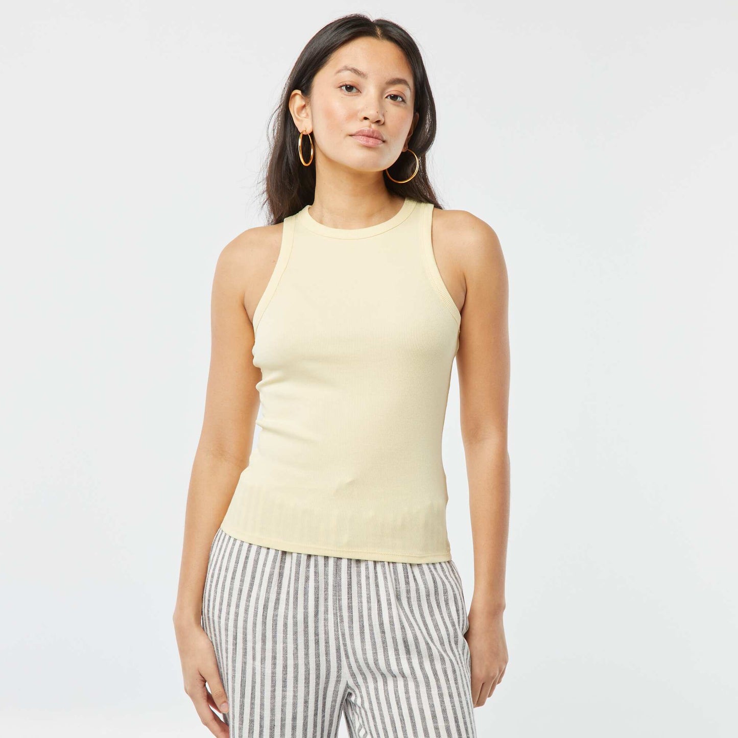 Débardeur à emmanchures américaines JAUNE