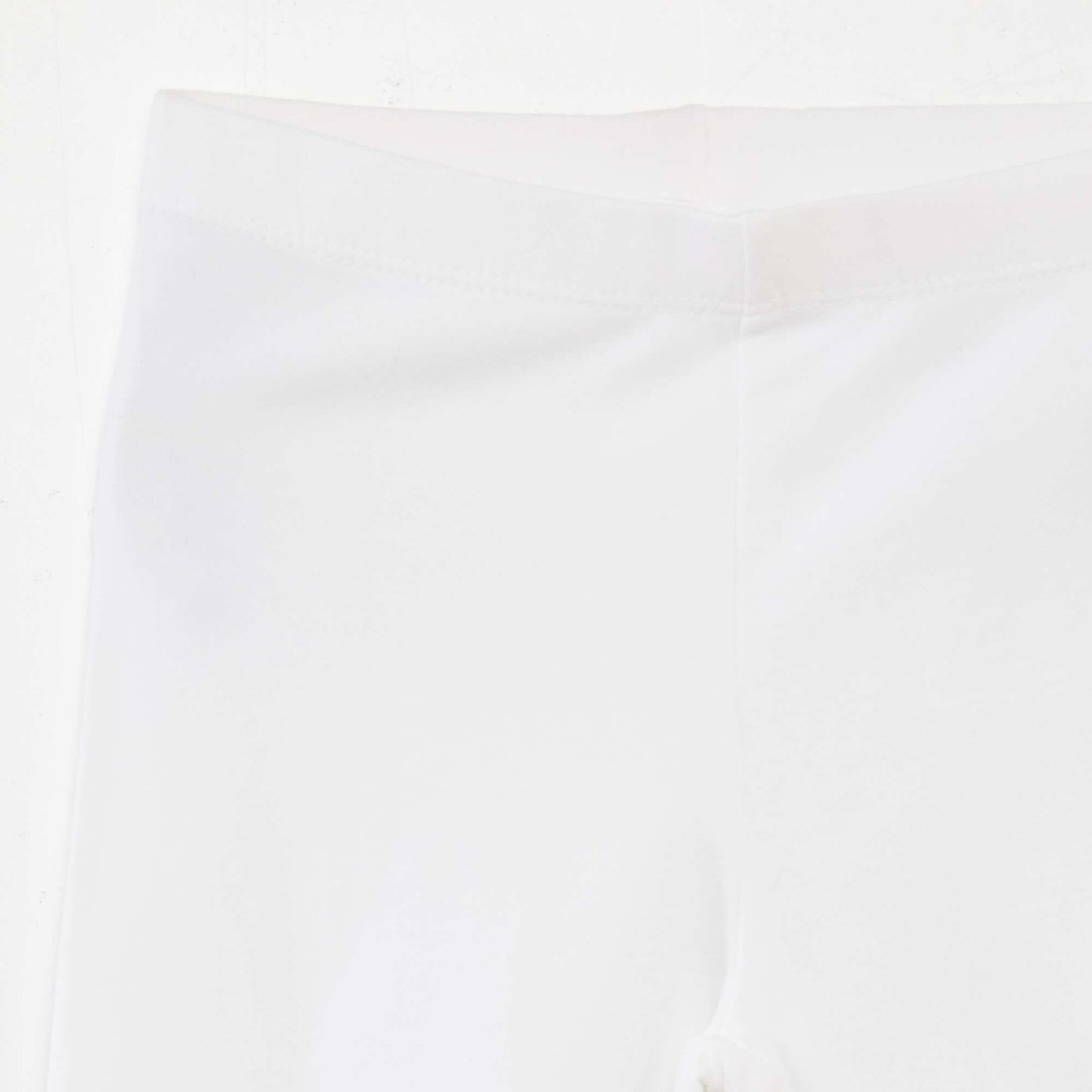 Legging sous genou BLANC