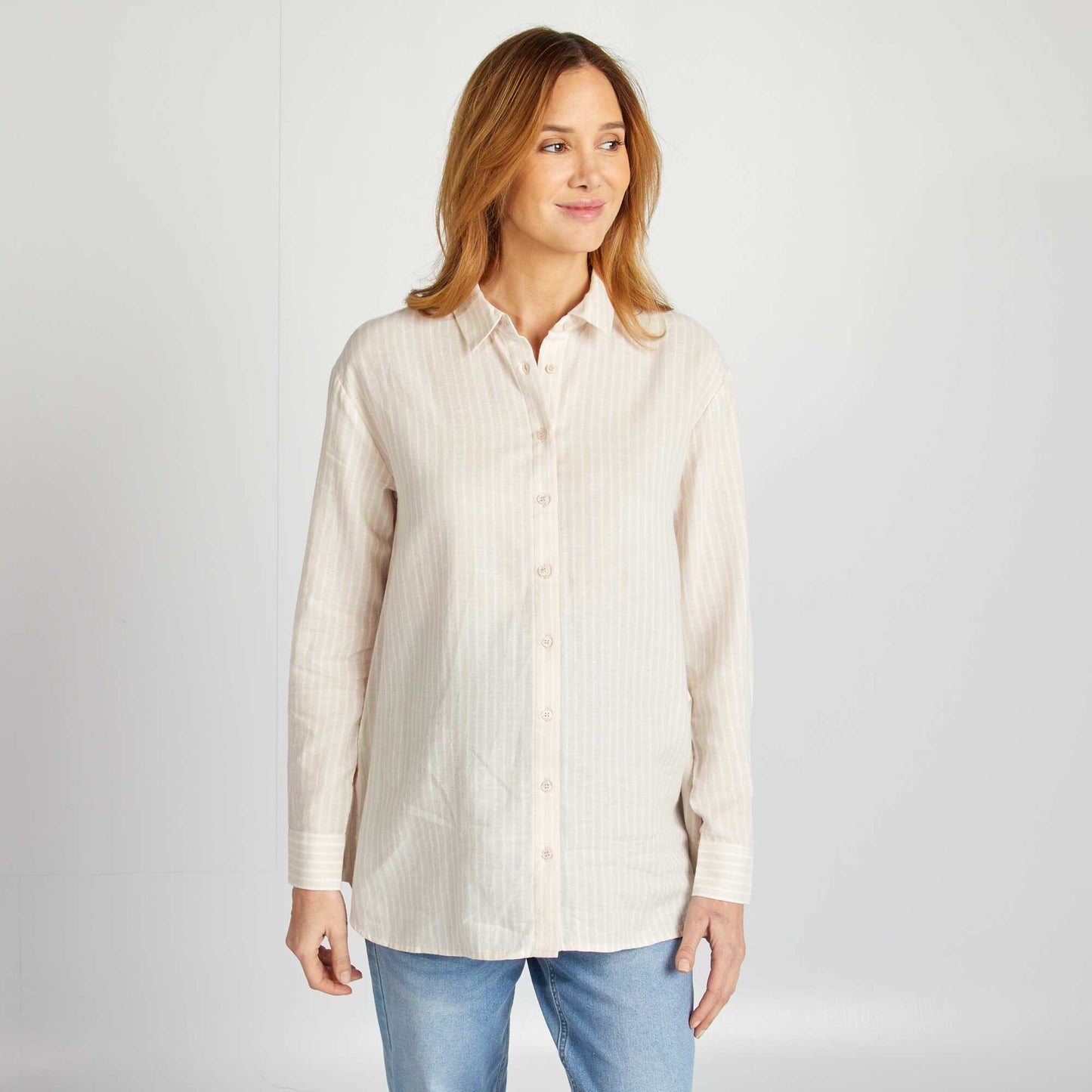Chemise ample grossesse BEIGE