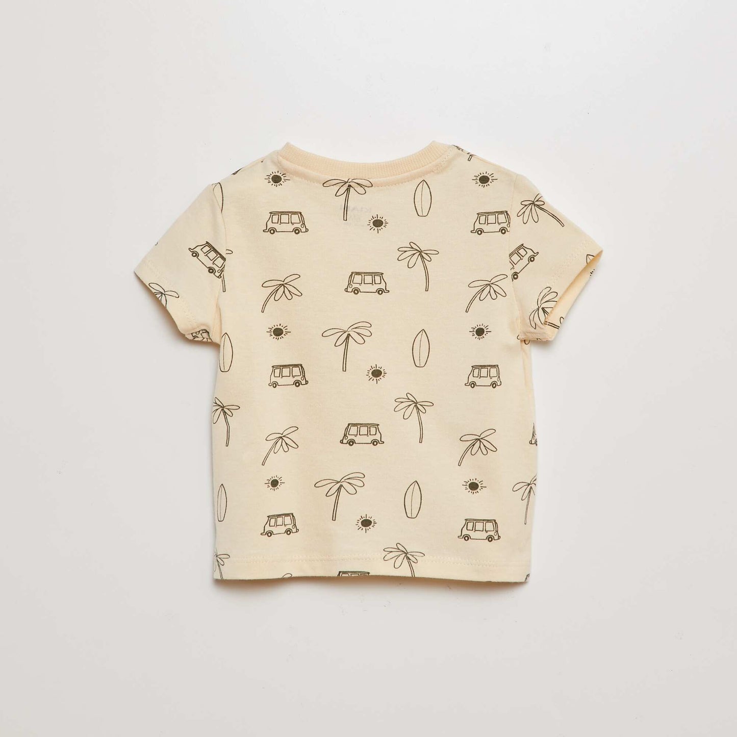 T-shirt avec poche poitrine BLANC