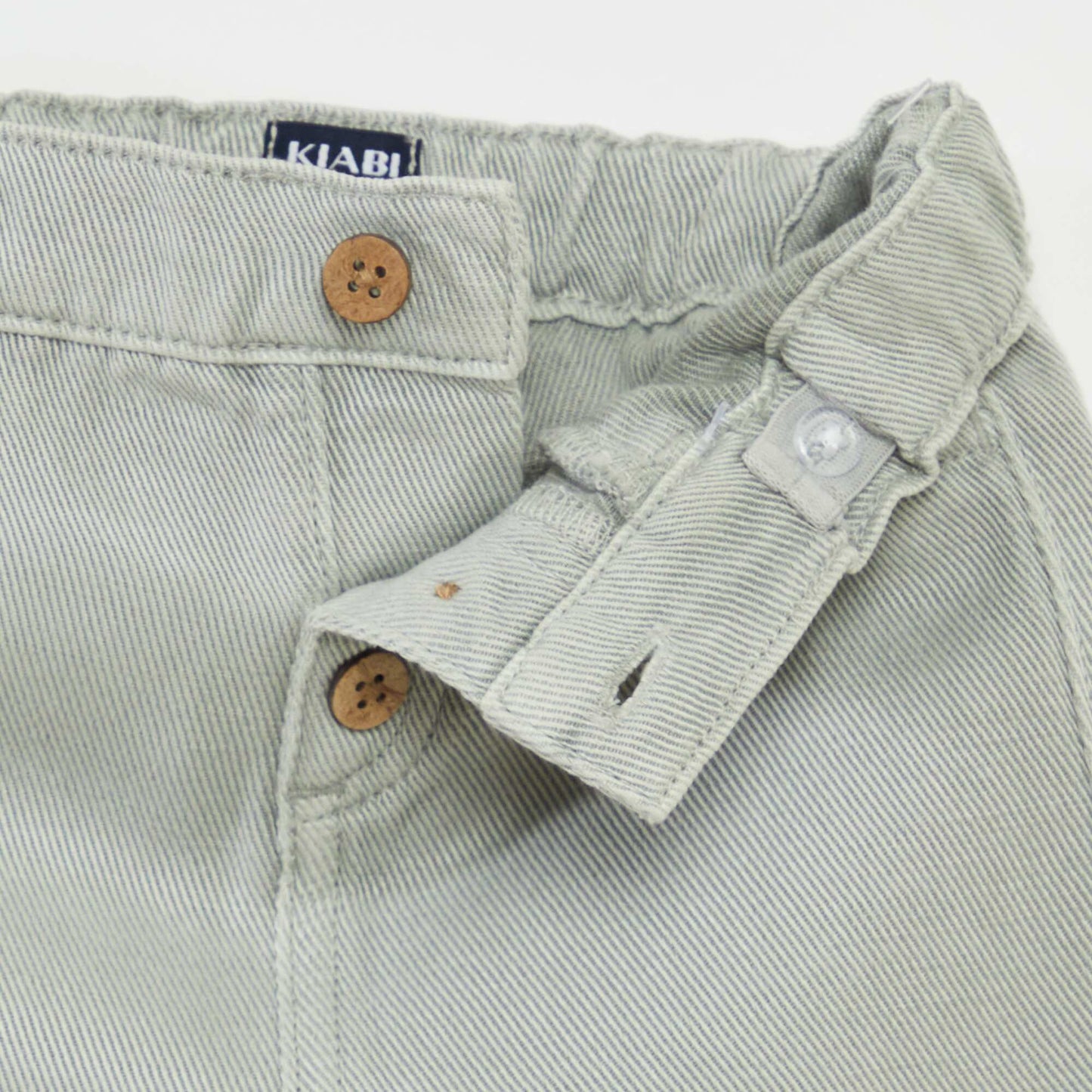 Pantalon coupe fit taille 3/4 BLEU