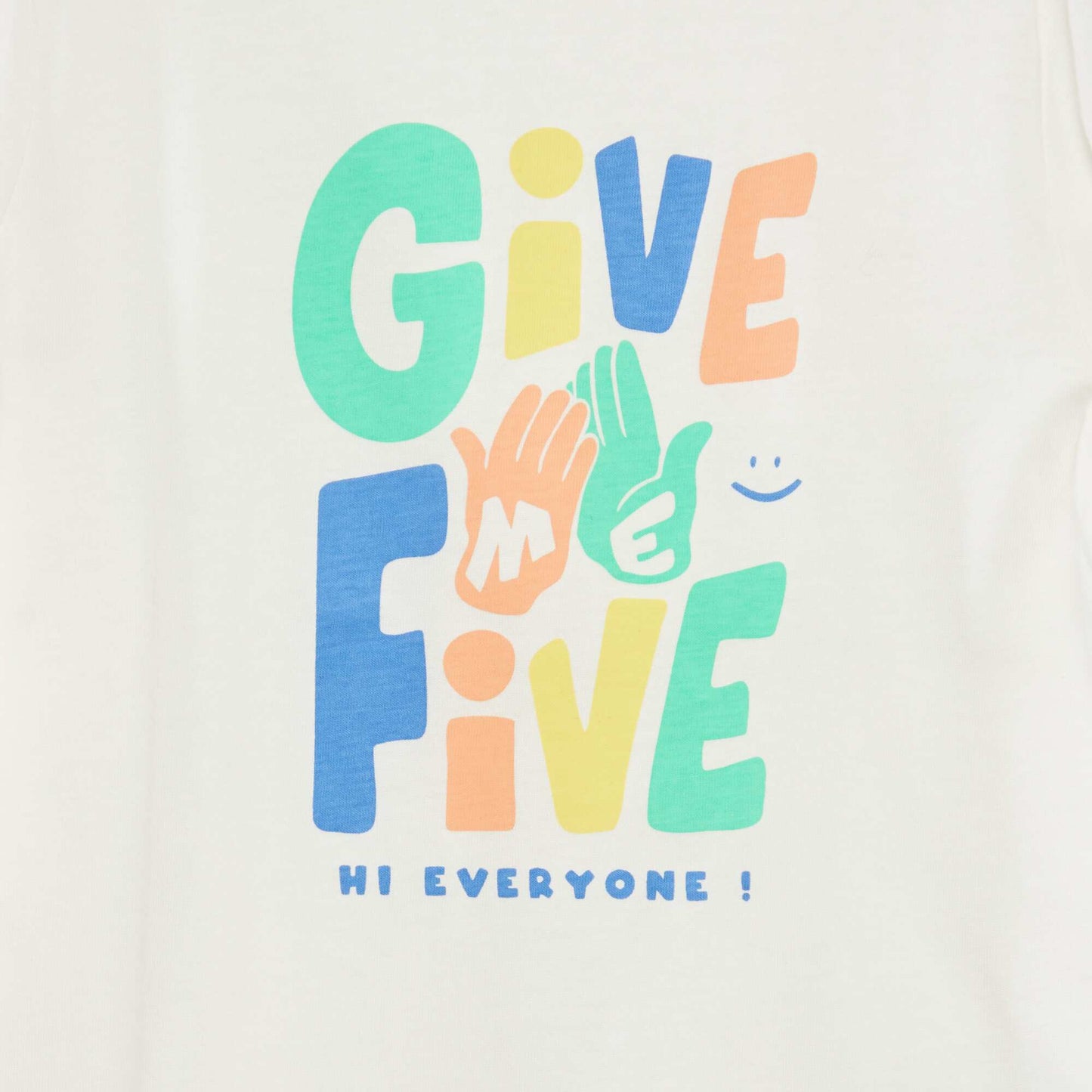 Tee-shirt imprimé BLANC