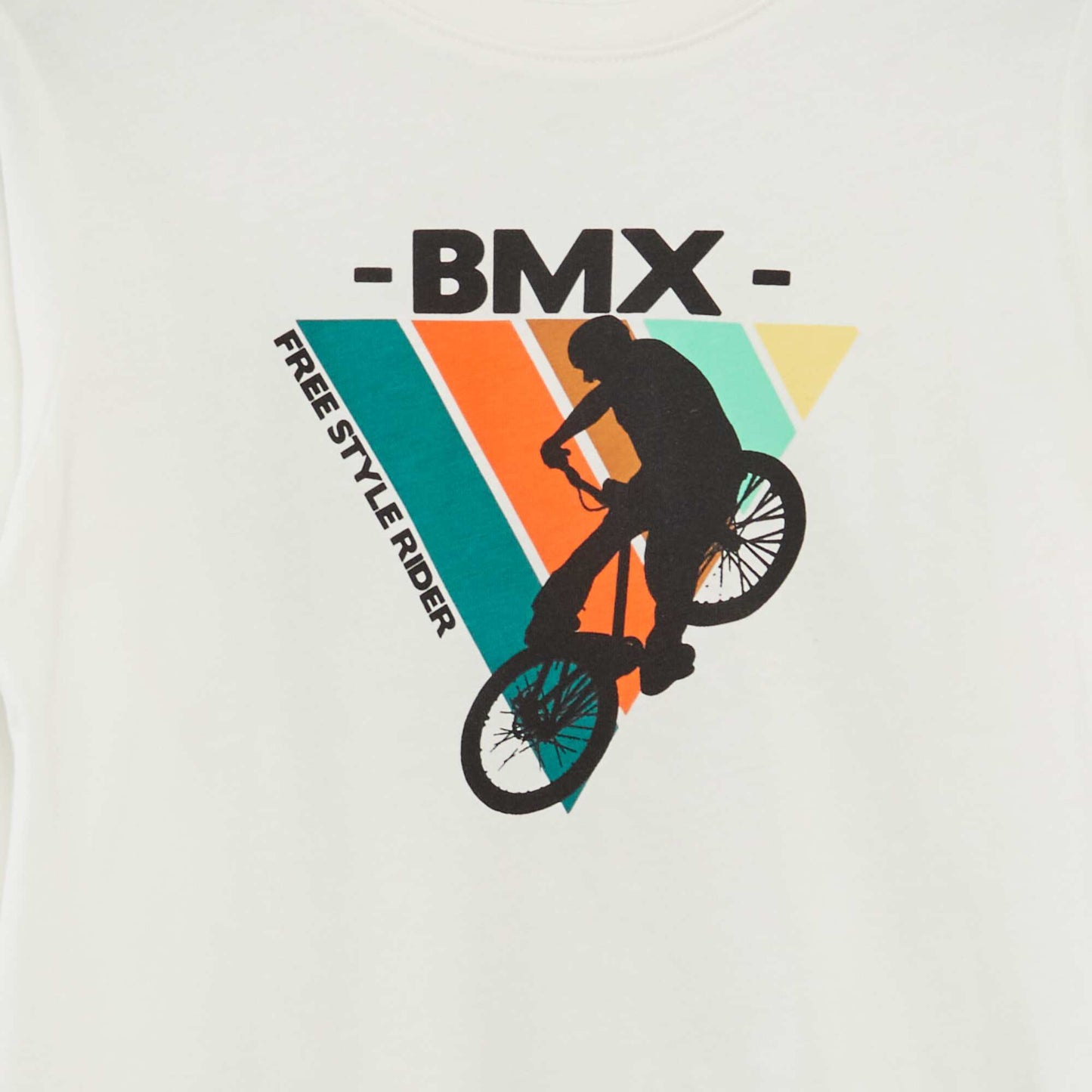 Tee-shirt imprimé BLANC