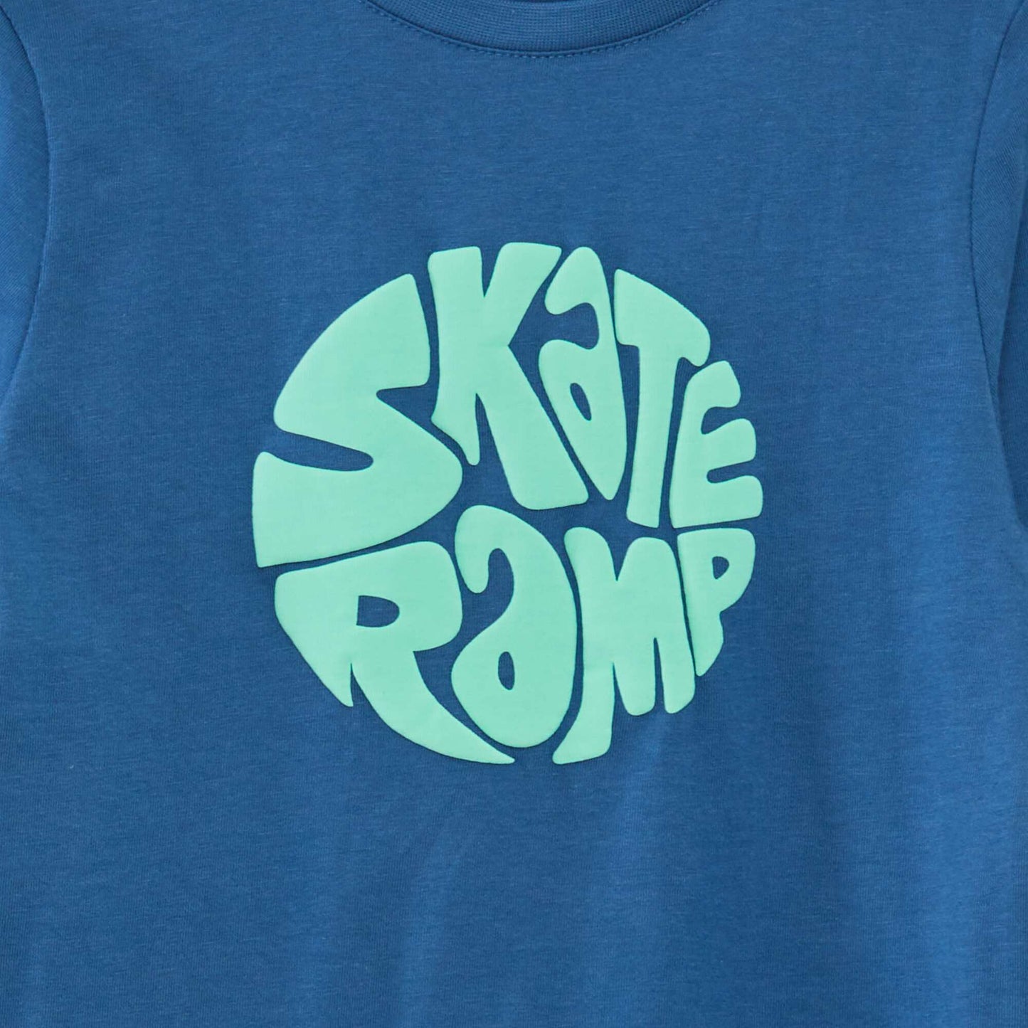 Tee-shirt imprimé BLEU