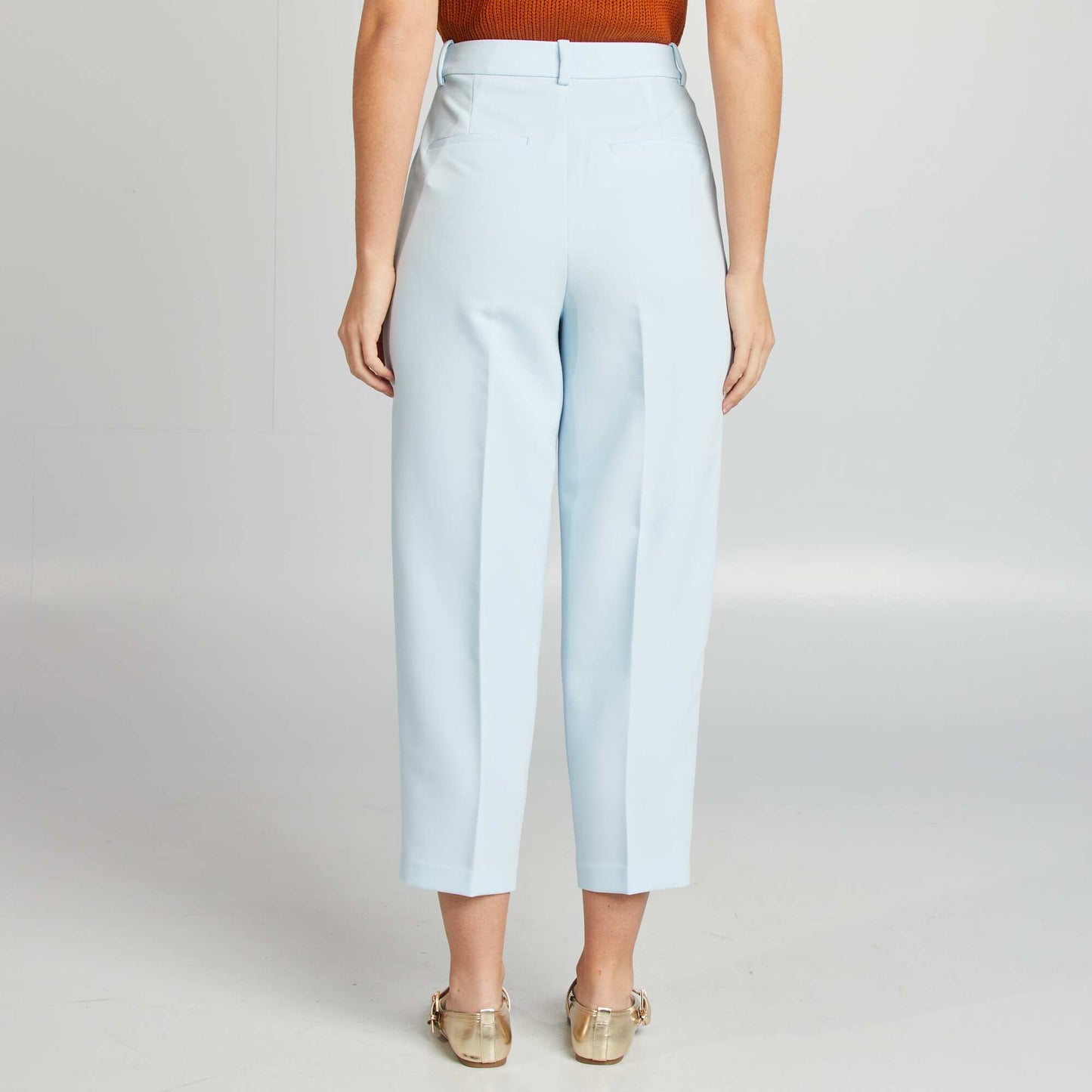Pantalon de costume 7/8 BLEU