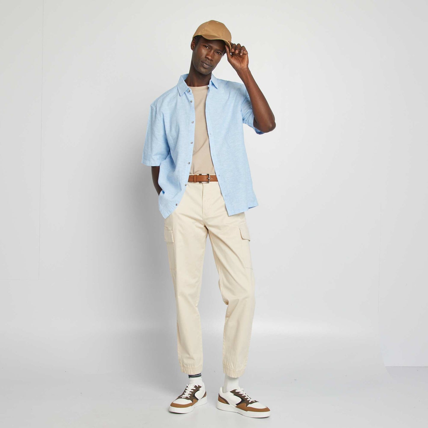 Pantalon stretch multipoches CRèME