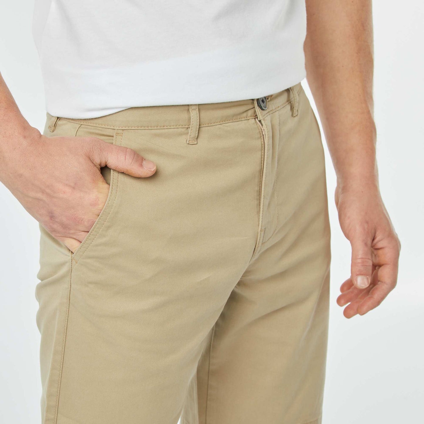 Short chino BEIGE