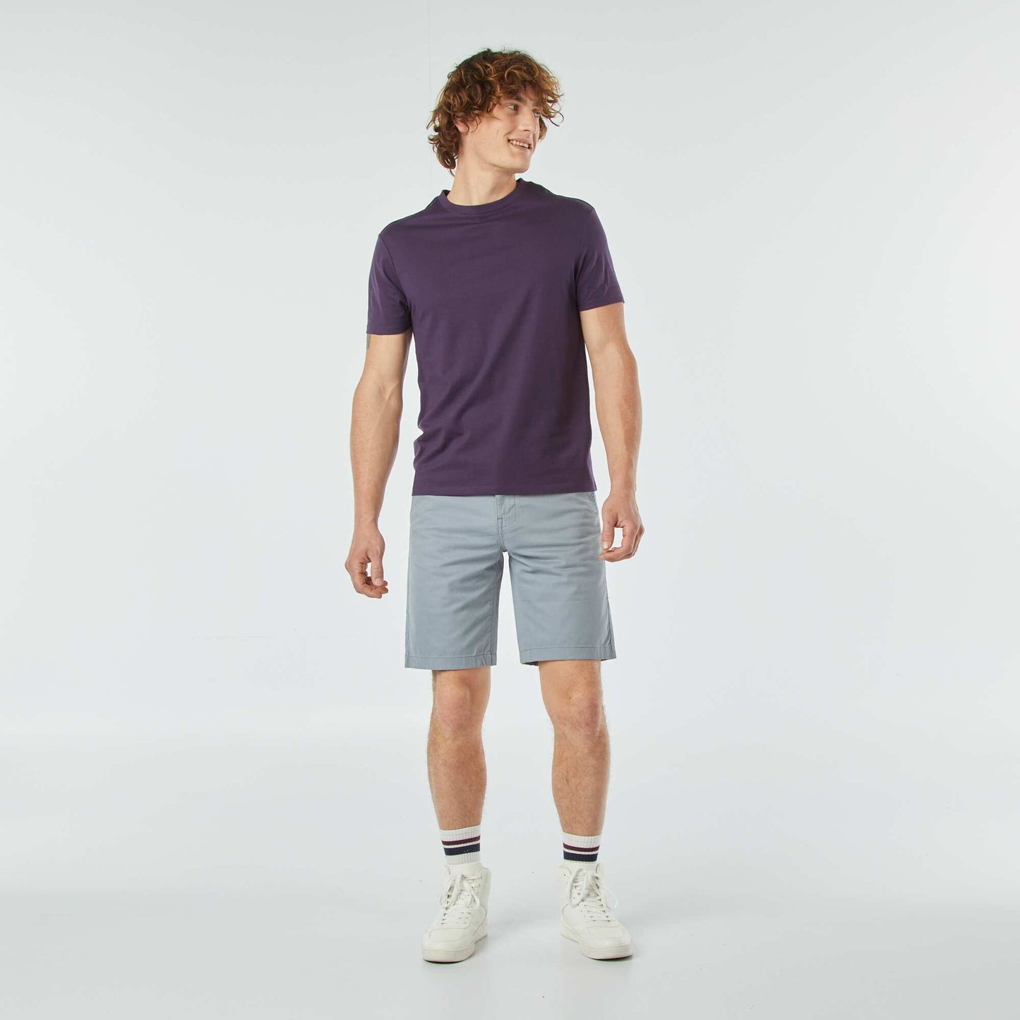 Short chino BLEU