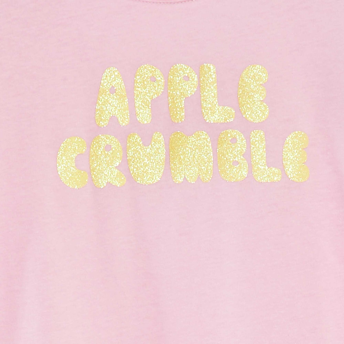 T-shirt manches courtes imprimé ROSE