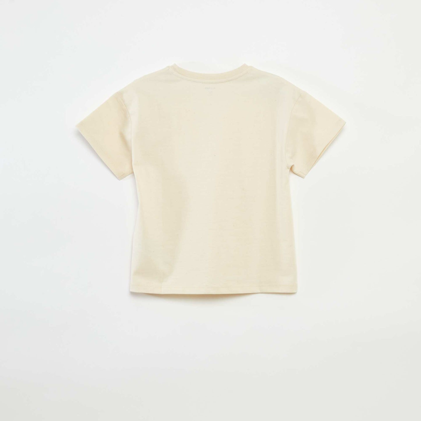 T-shirt en coton premium BEIGE
