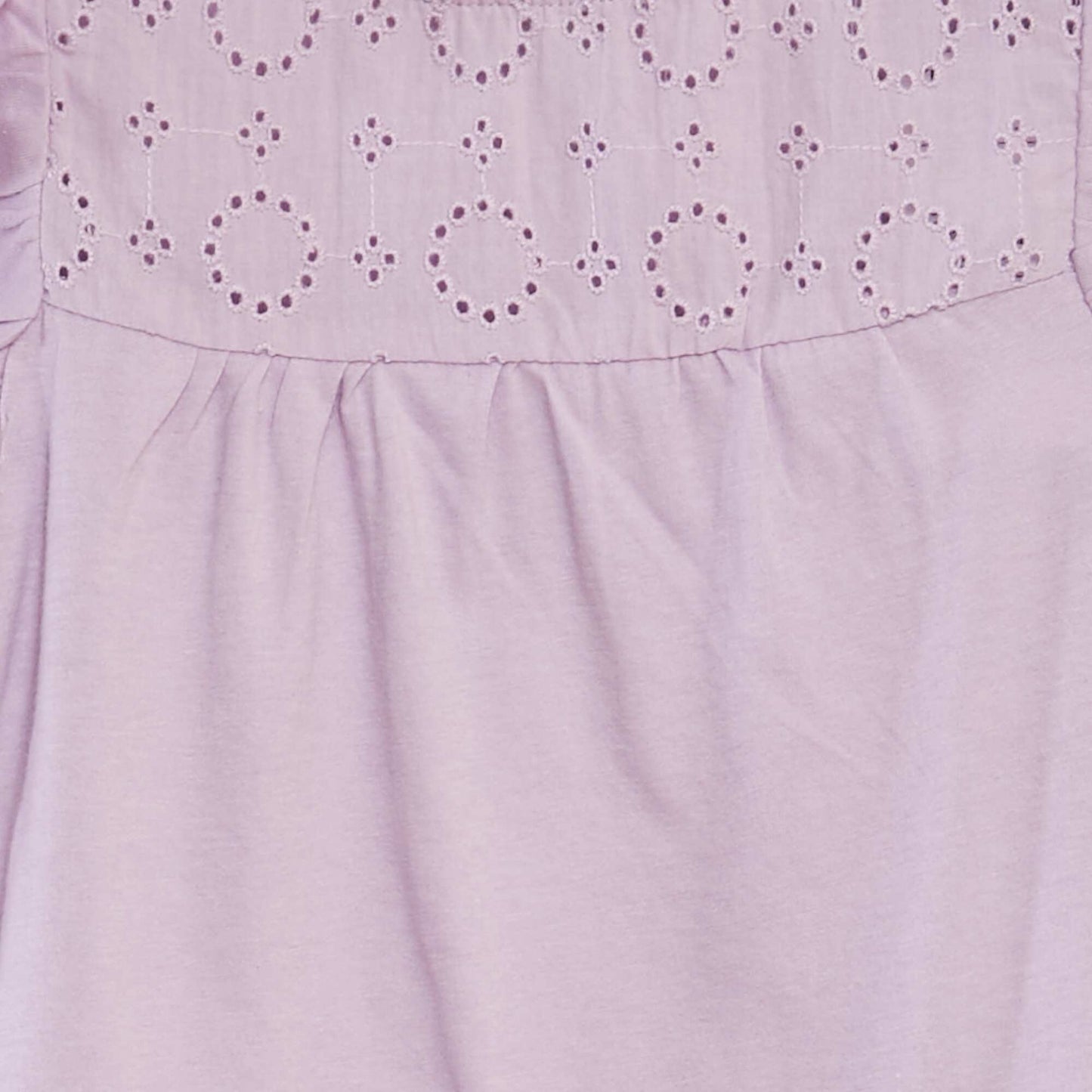 T-shirt en broderie anglaise VIOLET