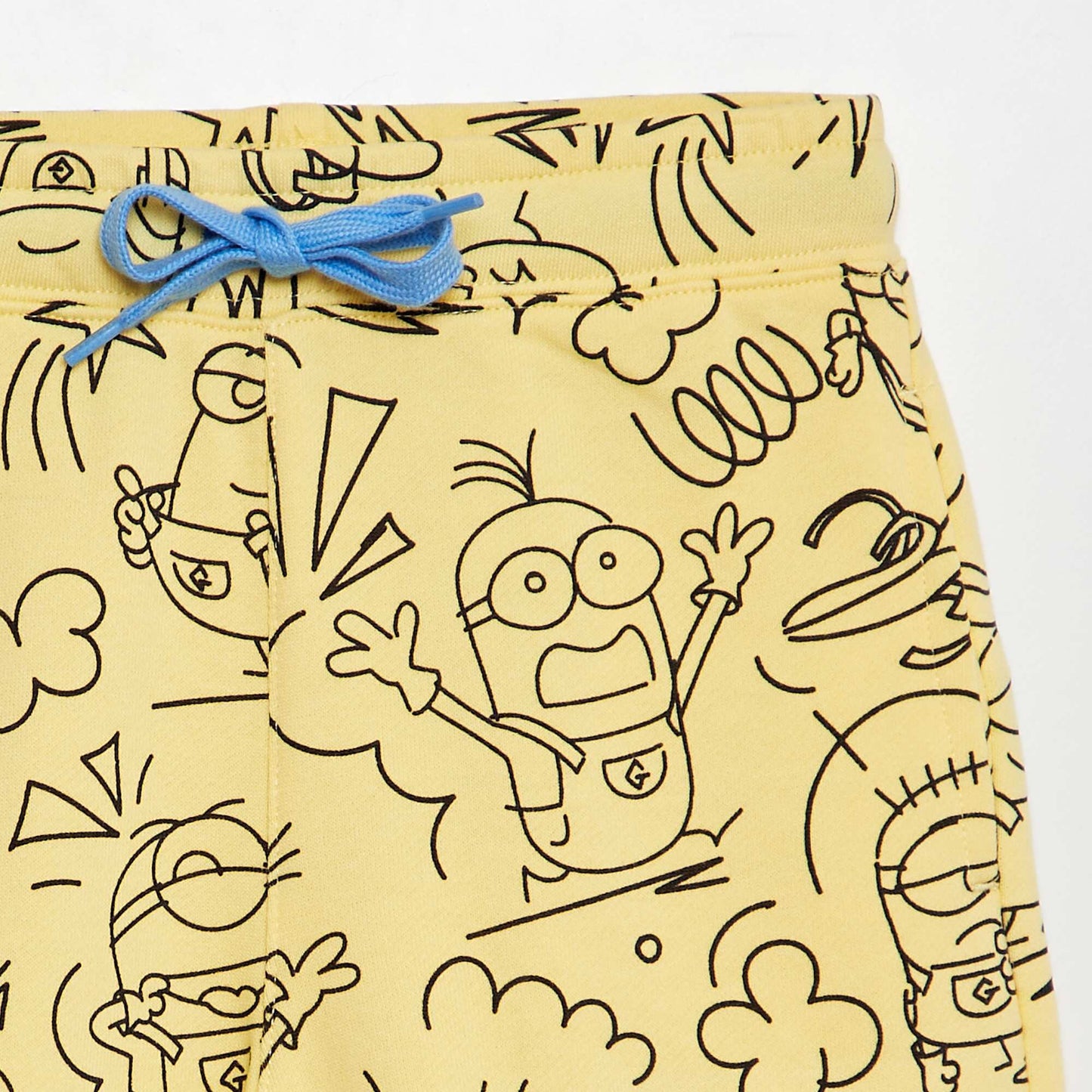 Short en molleton 'Le Minions' JAUNE