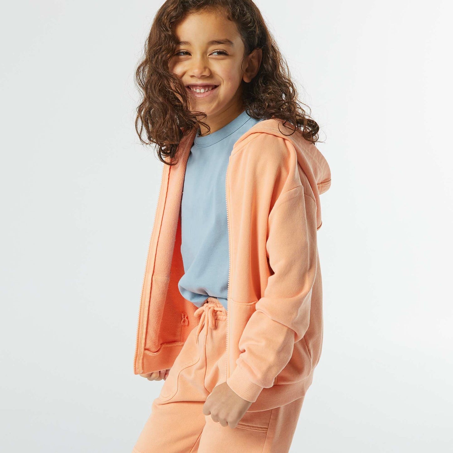 Sweat à capuche ORANGE