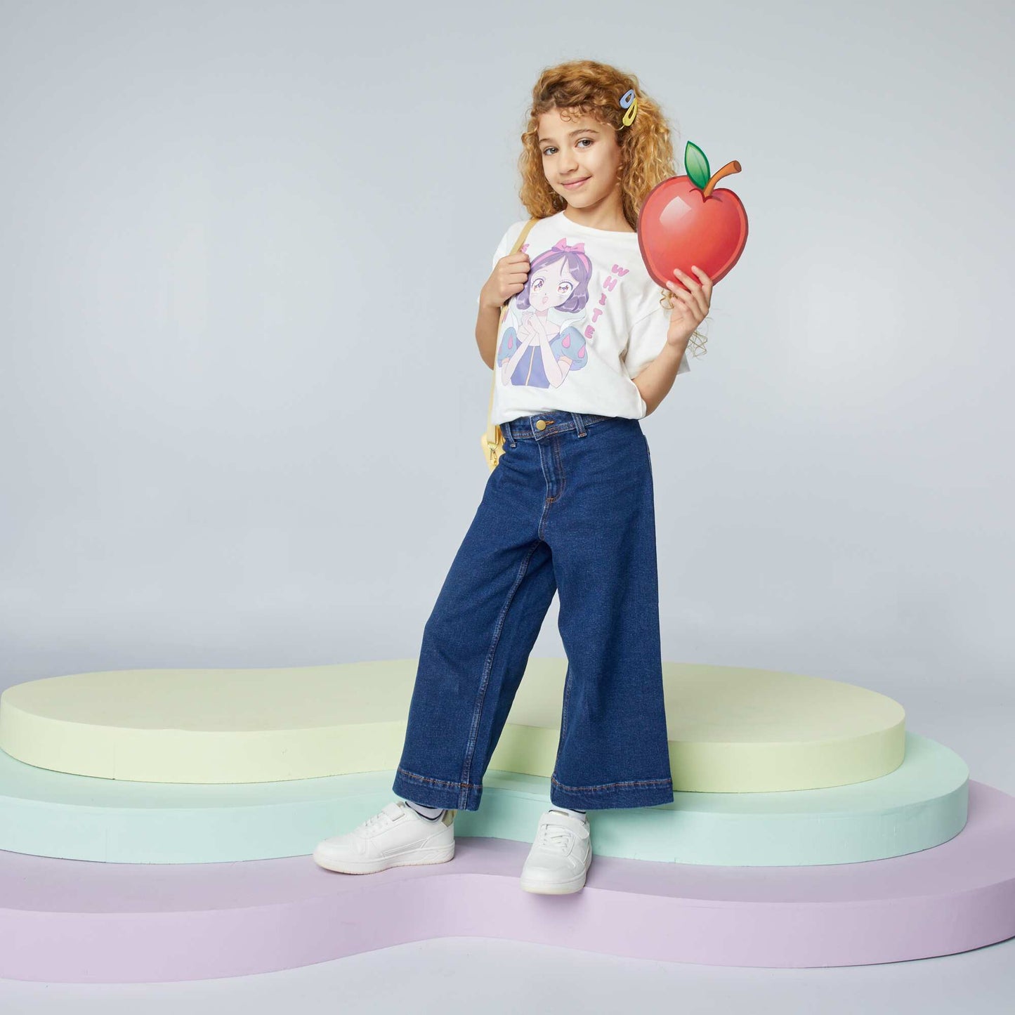 T-shirt 'Blanche neige' 'Disney' BLANC