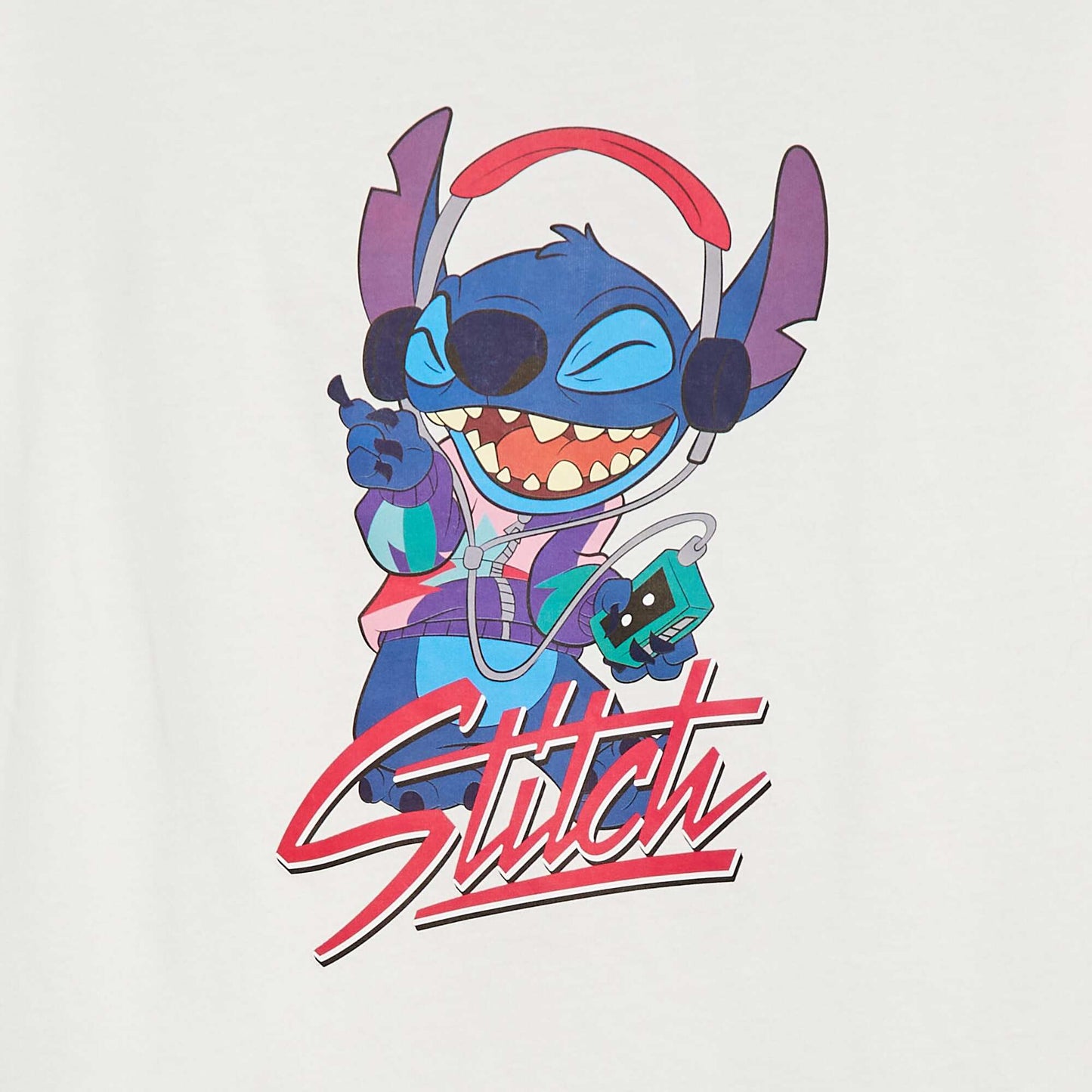 T-shirt à manches courtes 'Disney' BLANC