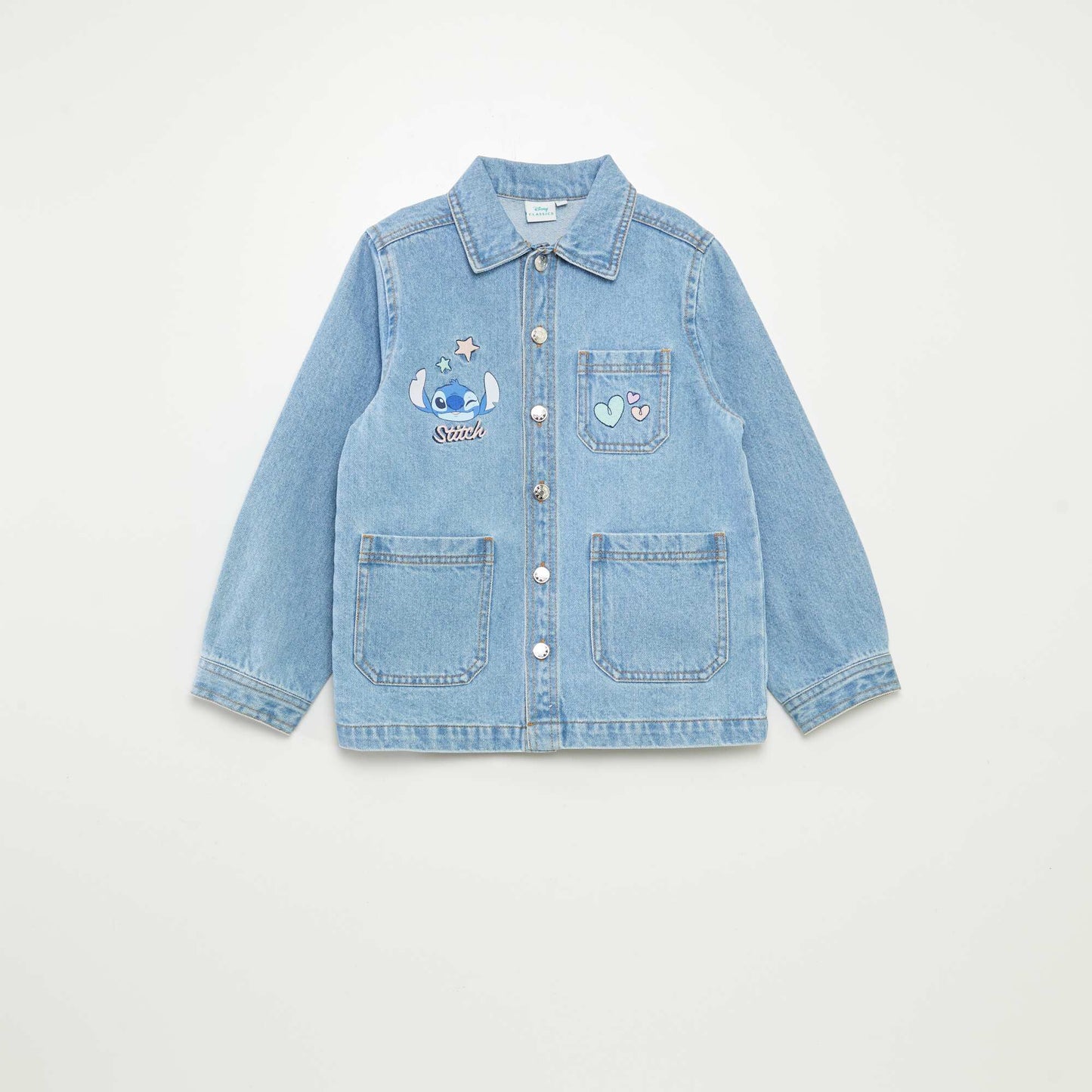 Veste en jean 'Stitch' 'Disney' BLEU