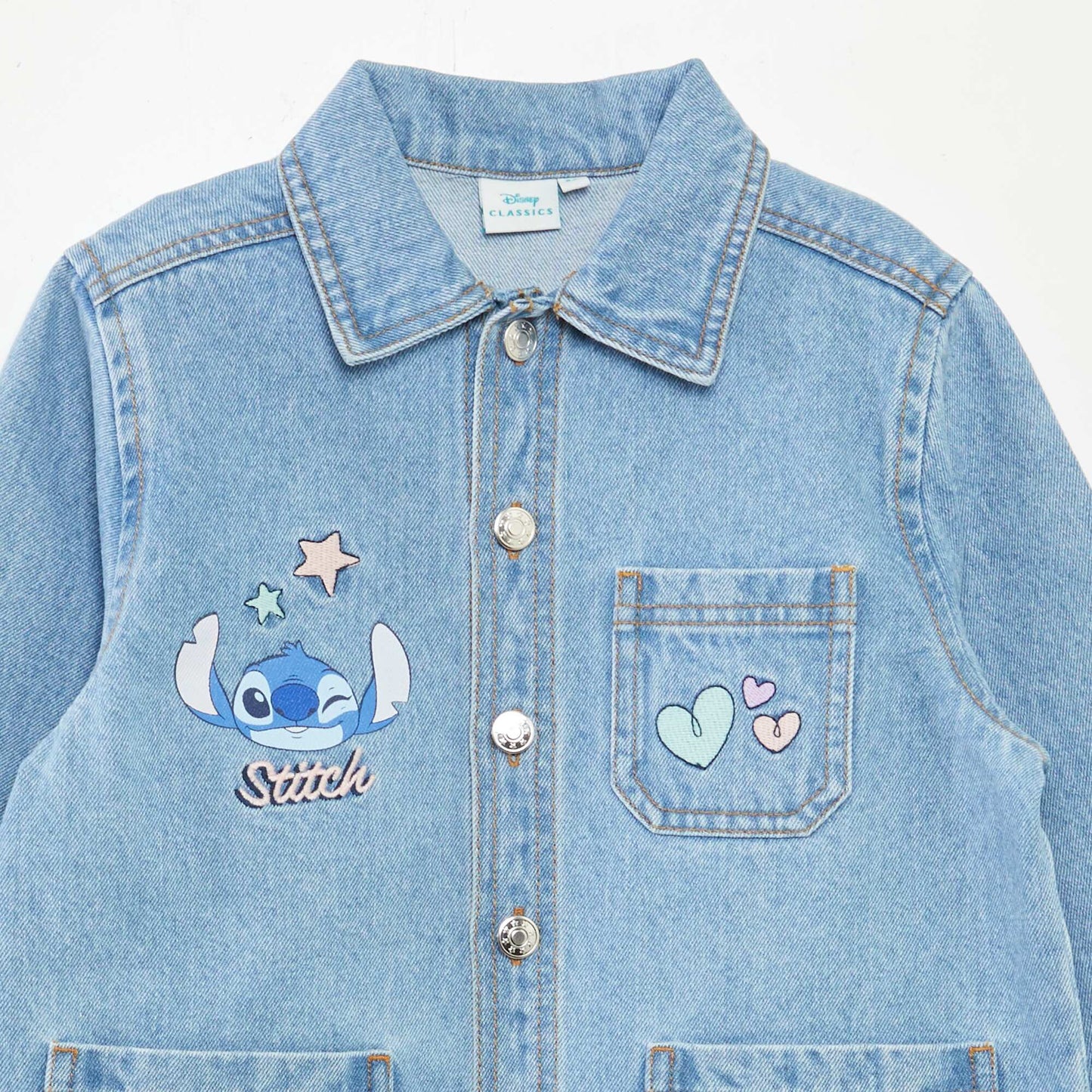 Veste en jean 'Stitch' 'Disney' BLEU