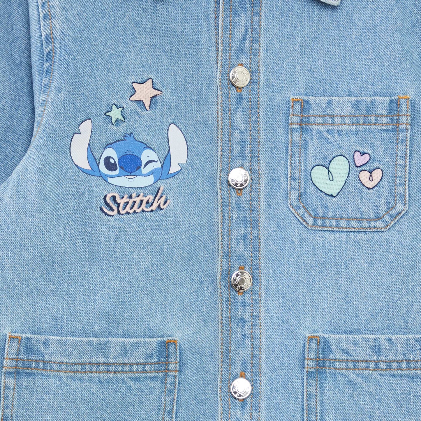 Veste en jean 'Stitch' 'Disney' BLEU