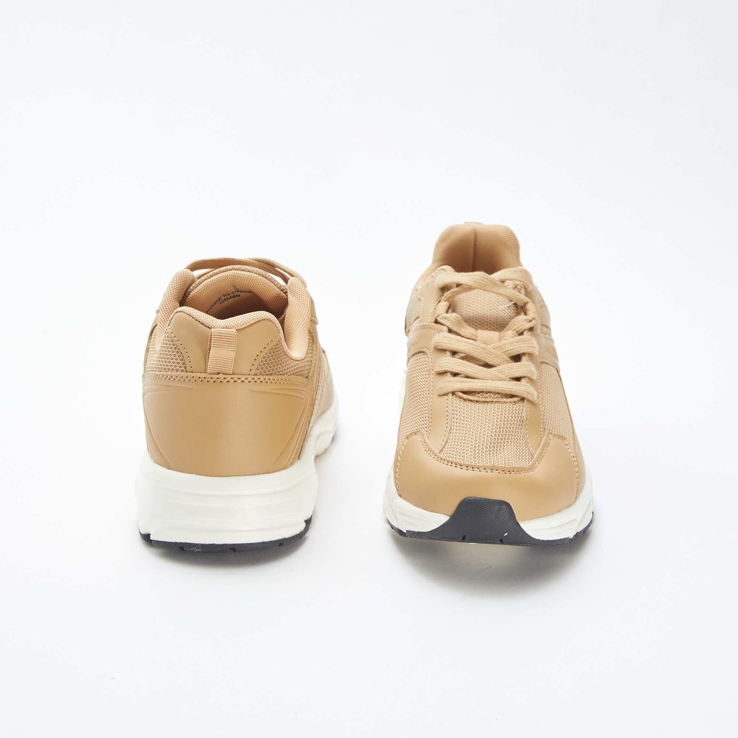 Baskets running en mesh BEIGE