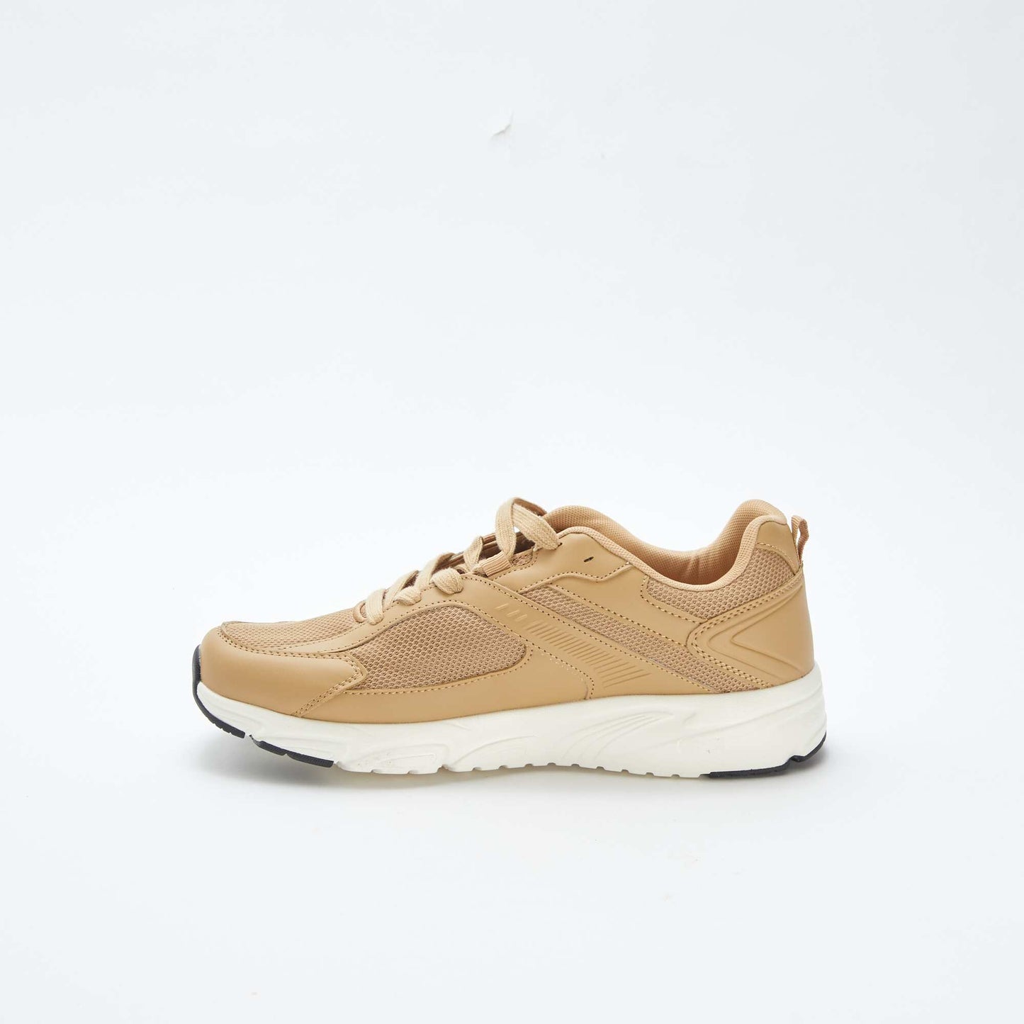 Baskets running en mesh BEIGE