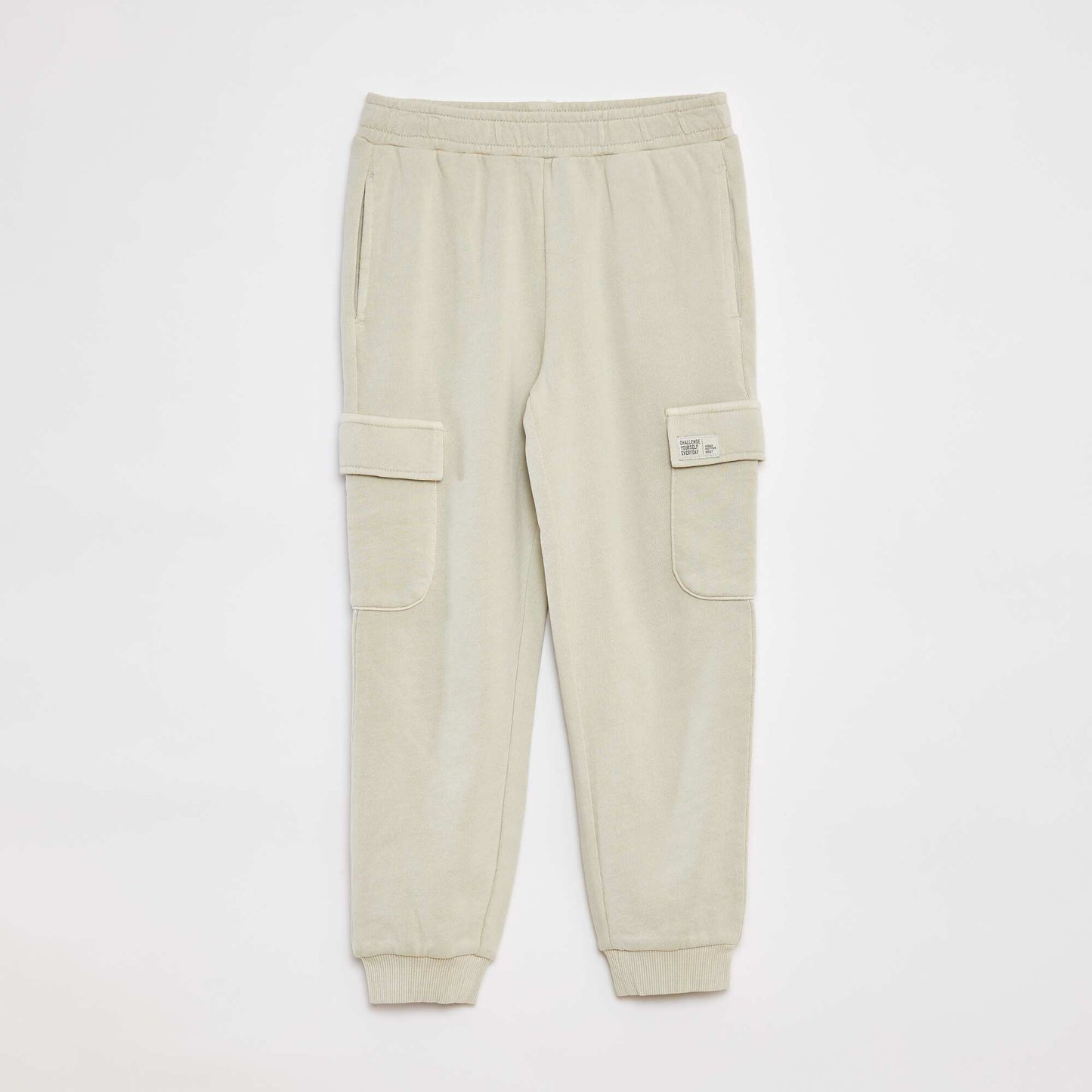 Pantalon de jogging multipoche BEIGE