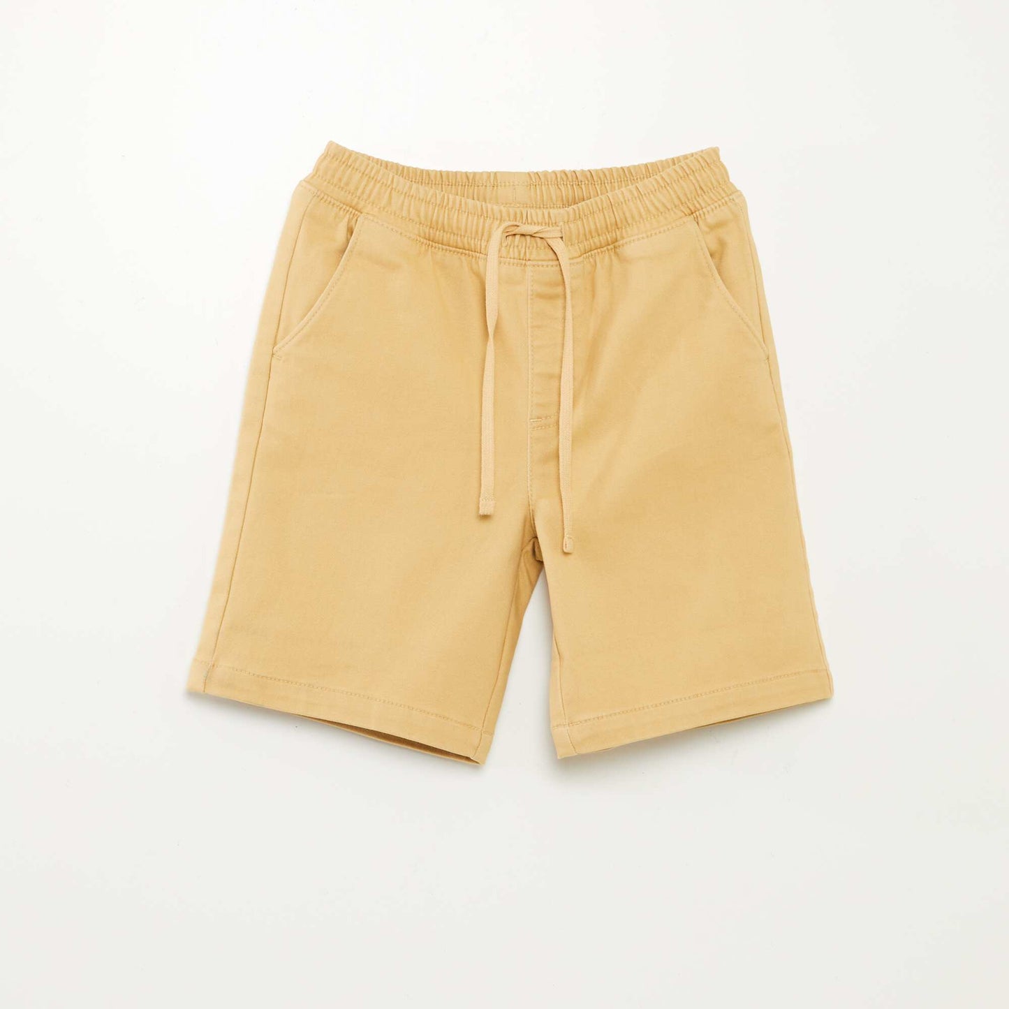 Short en denim BEIGE