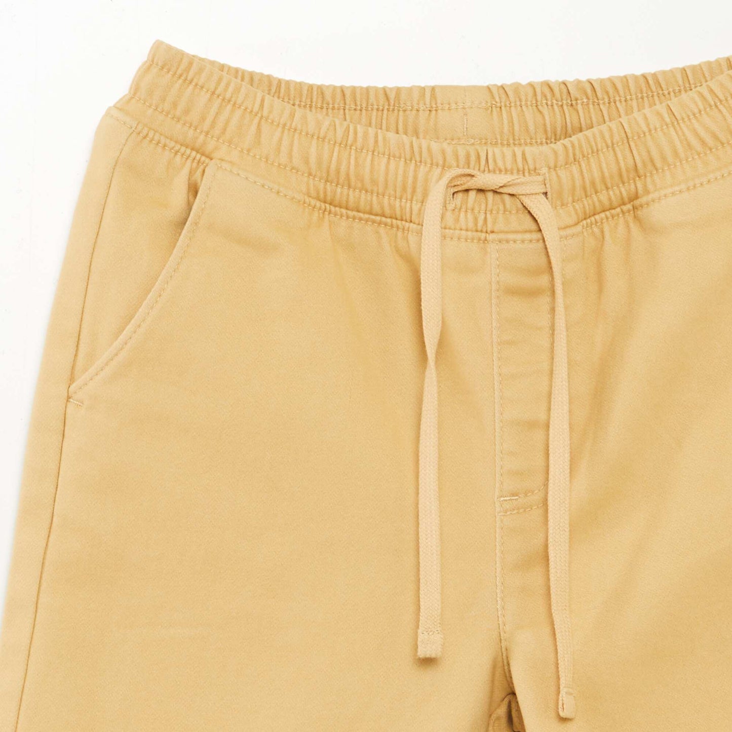 Short en denim BEIGE