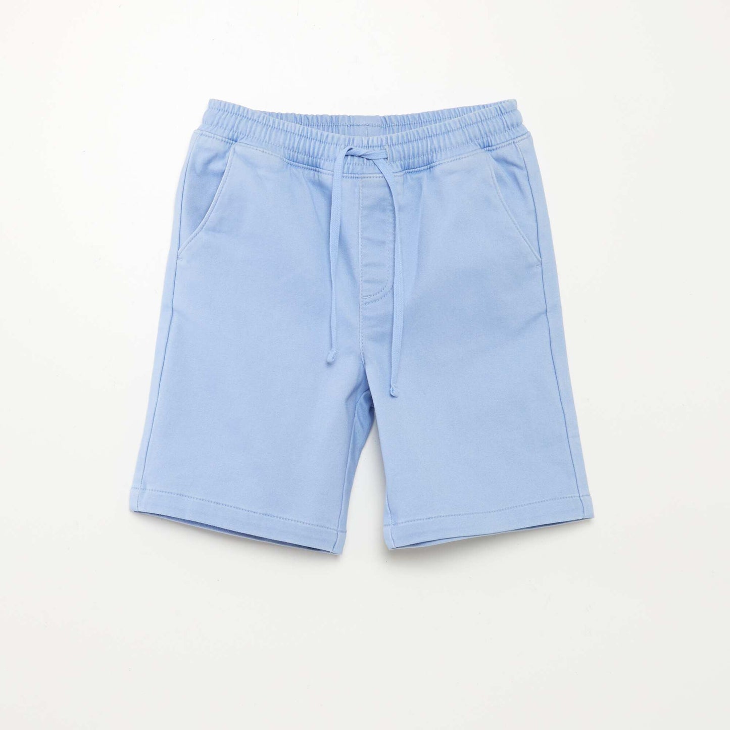 Short en denim BLEU