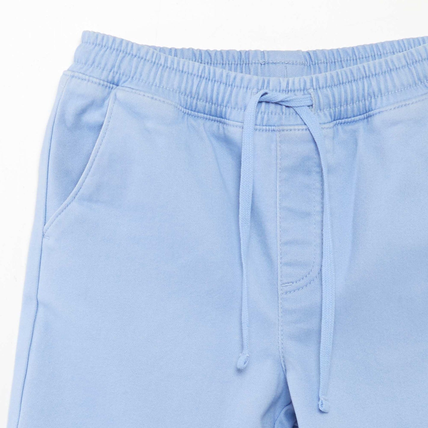 Short en denim BLEU