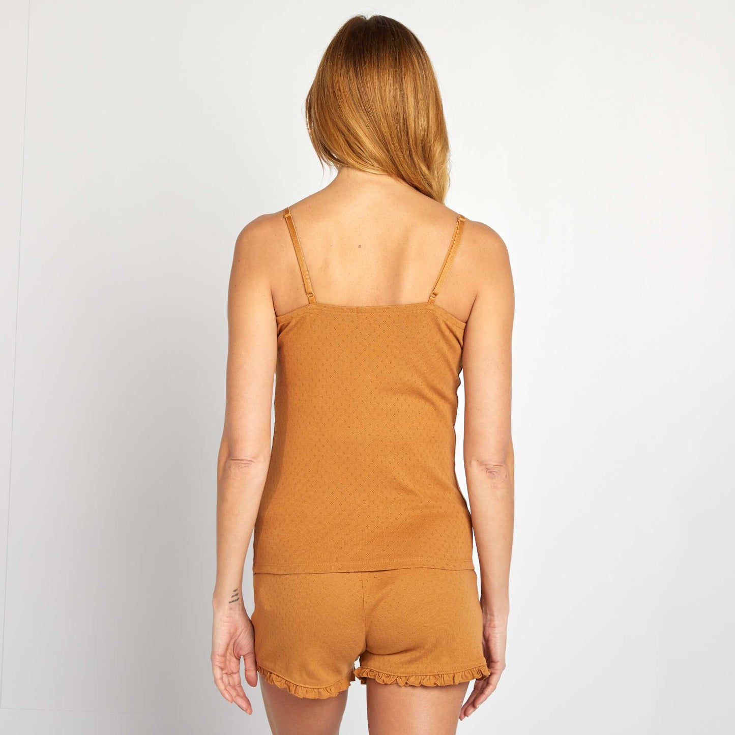Ensemble pyjama grossesse - 2 pièces MARRON