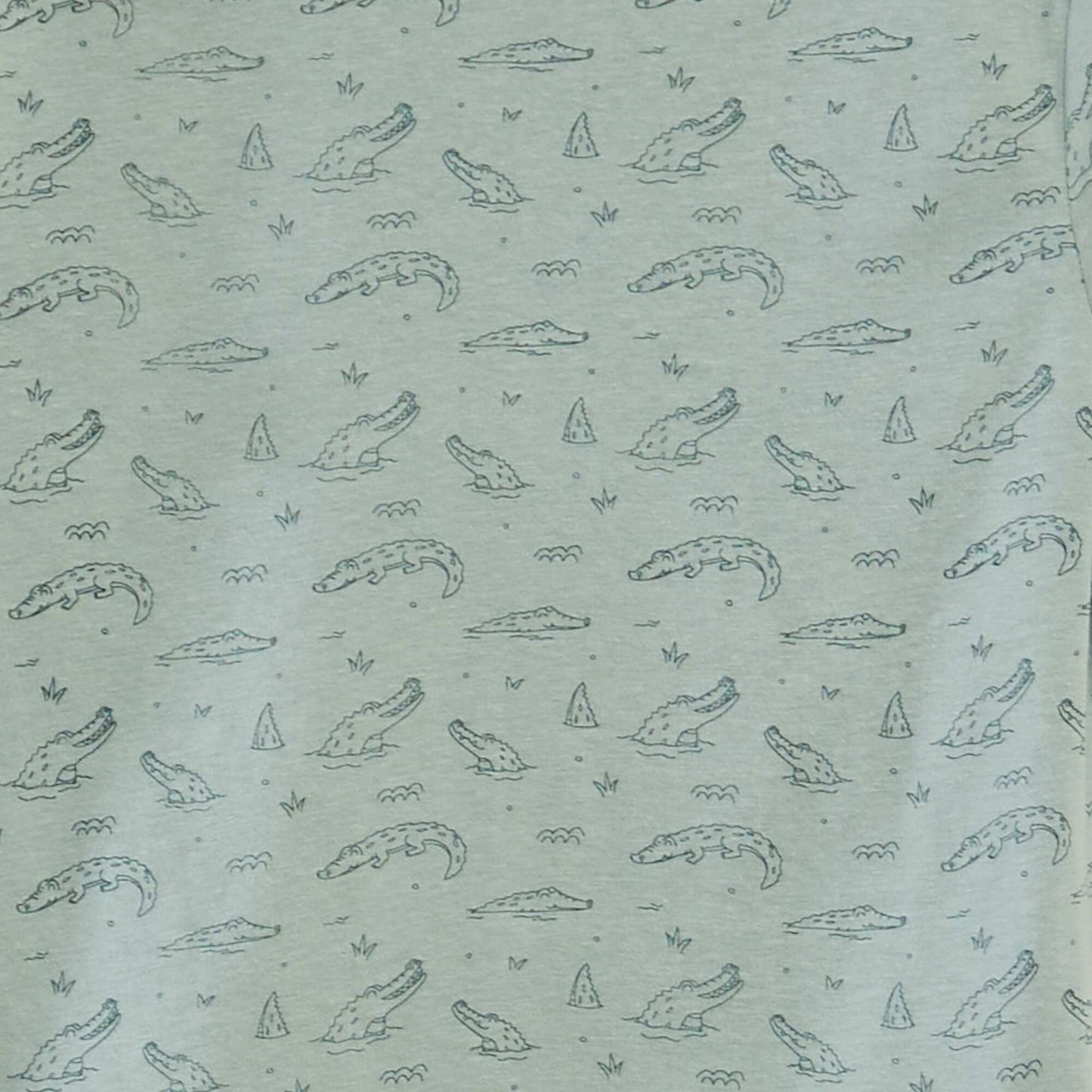 T-shirt manches courtes à motif VERT