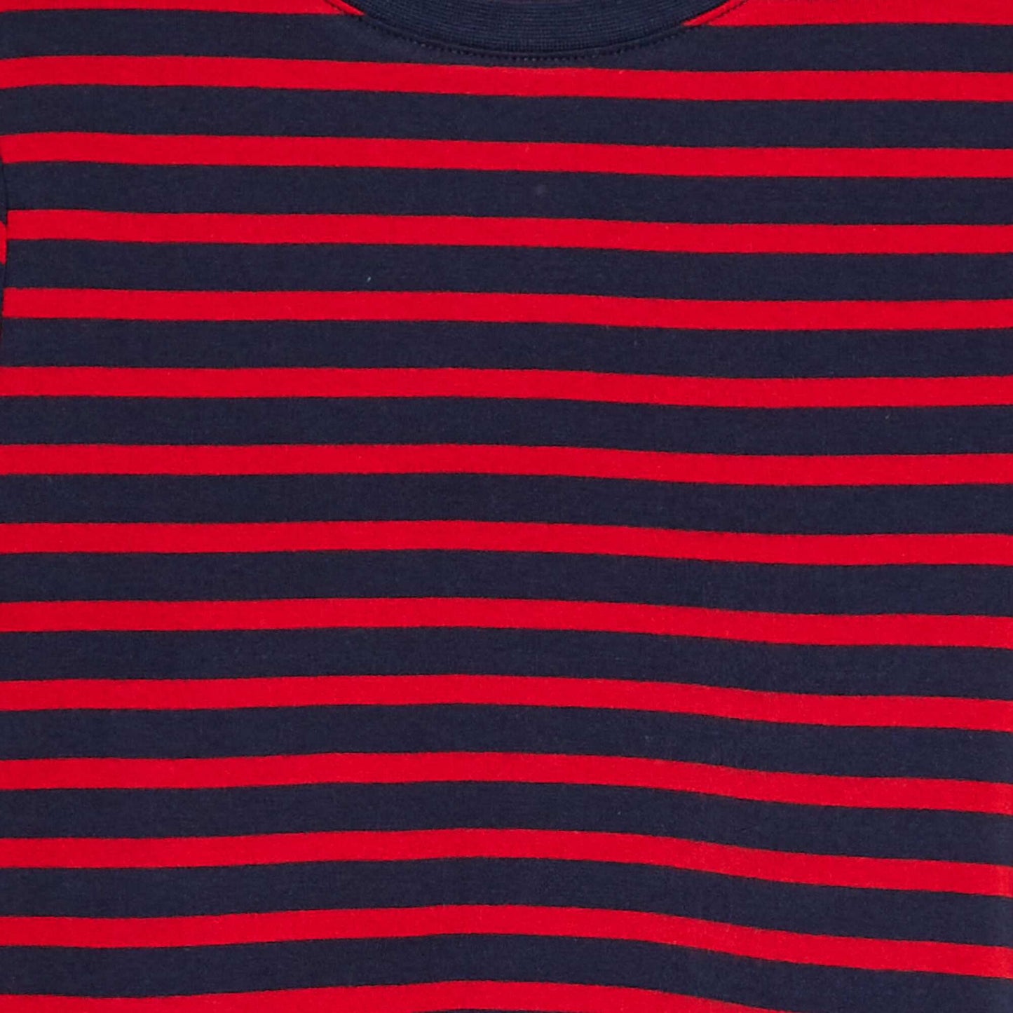 T-shirt manches courtes à motif ROUGE