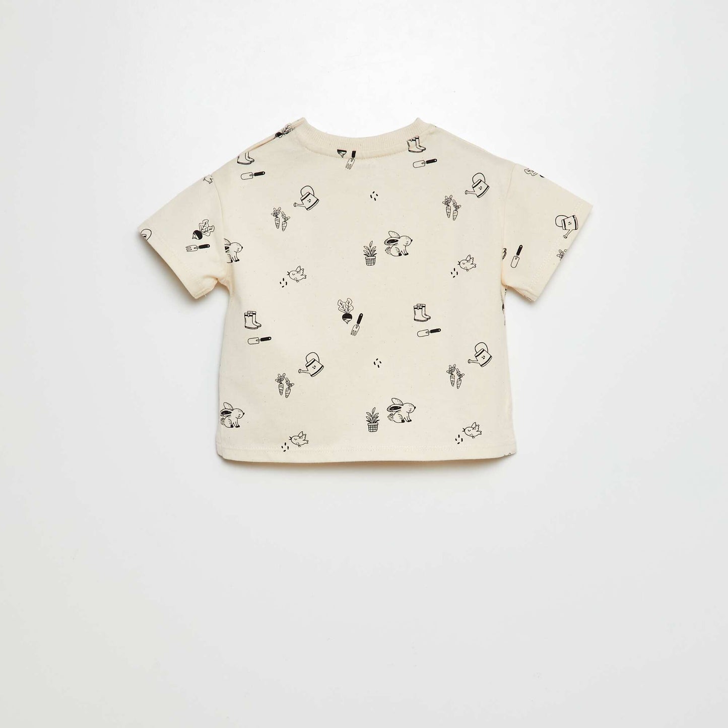 T-shirt à manches courtes et imprimé - Tough Cotton™ BLANC