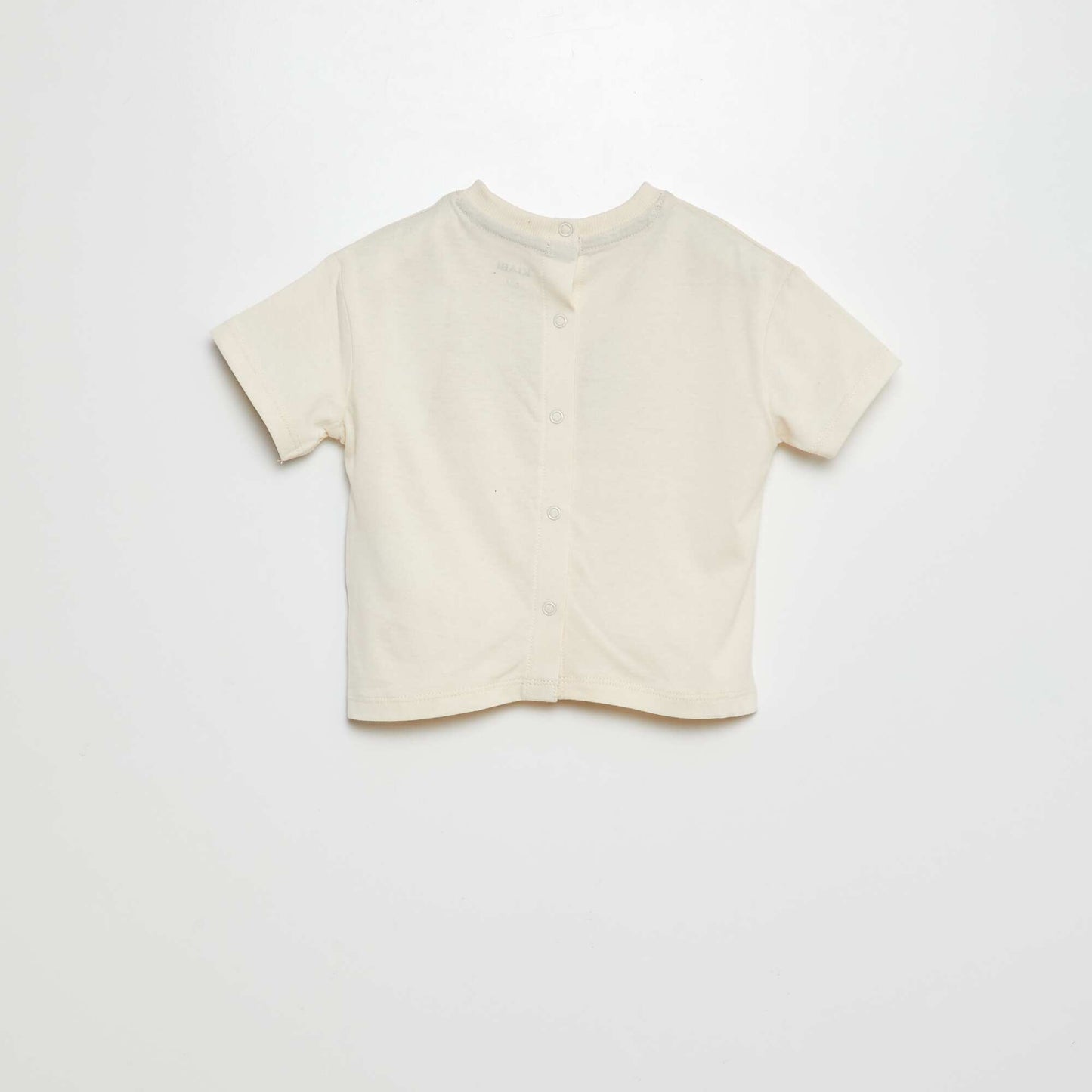 T-shirt à imprimé animé BLANC